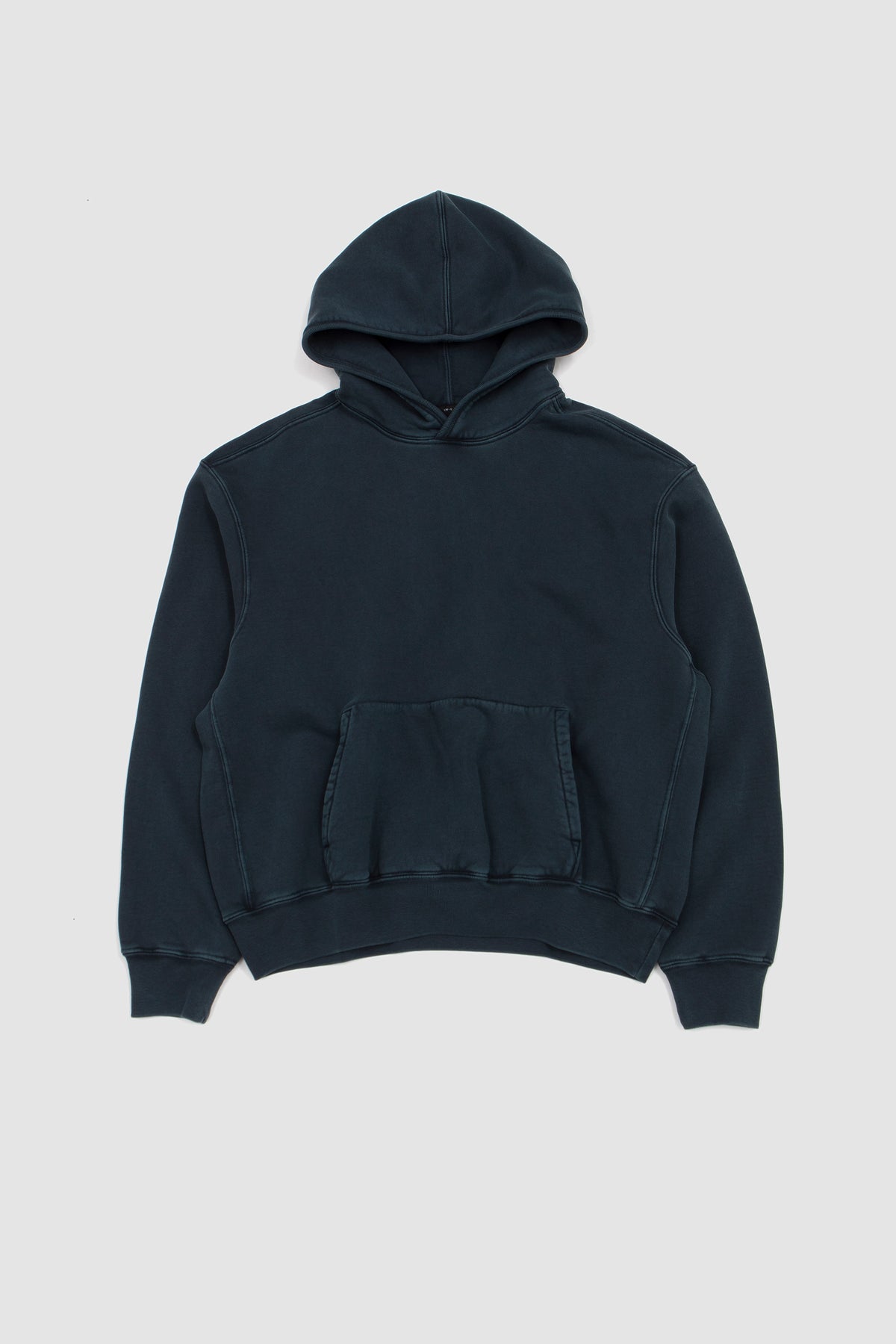 Mini Hoodie Pigment Pitch Teal