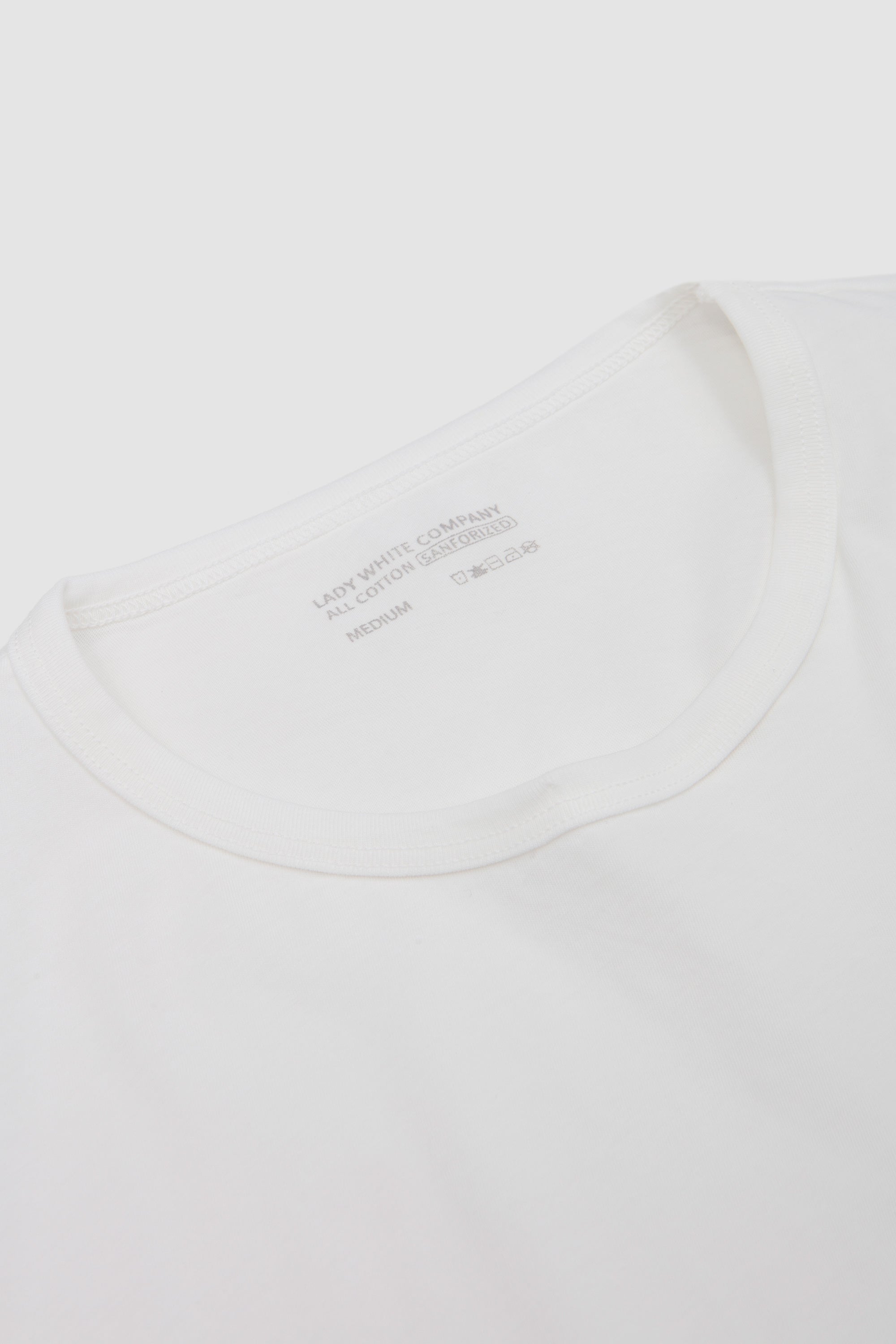 Binded Dry Lite T-Shirt White