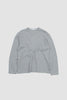 SPORTIVO STORE_Cropped V-Neck Sweater Foggy Blue