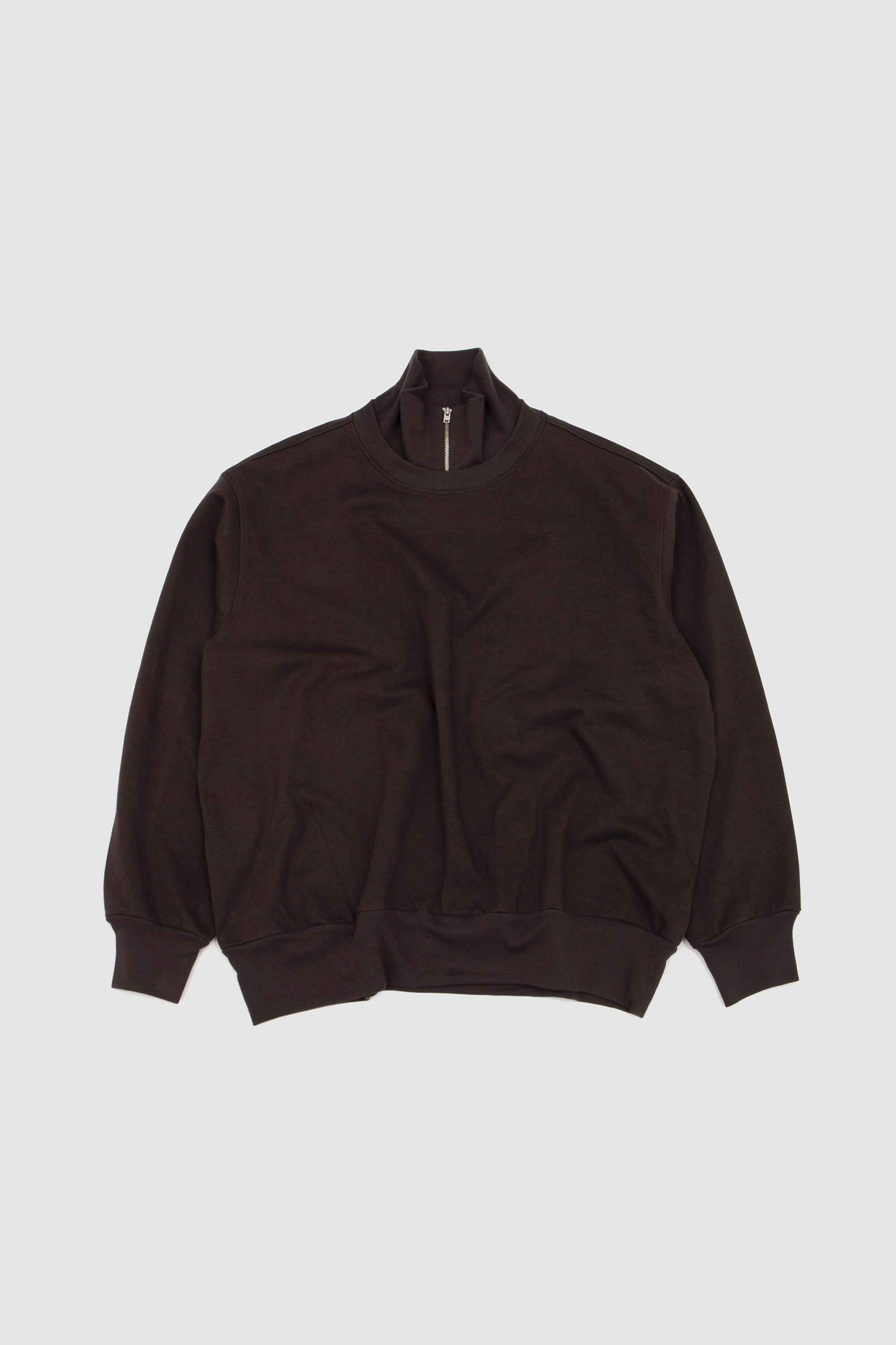 Layered 1/4 Zip Pewter