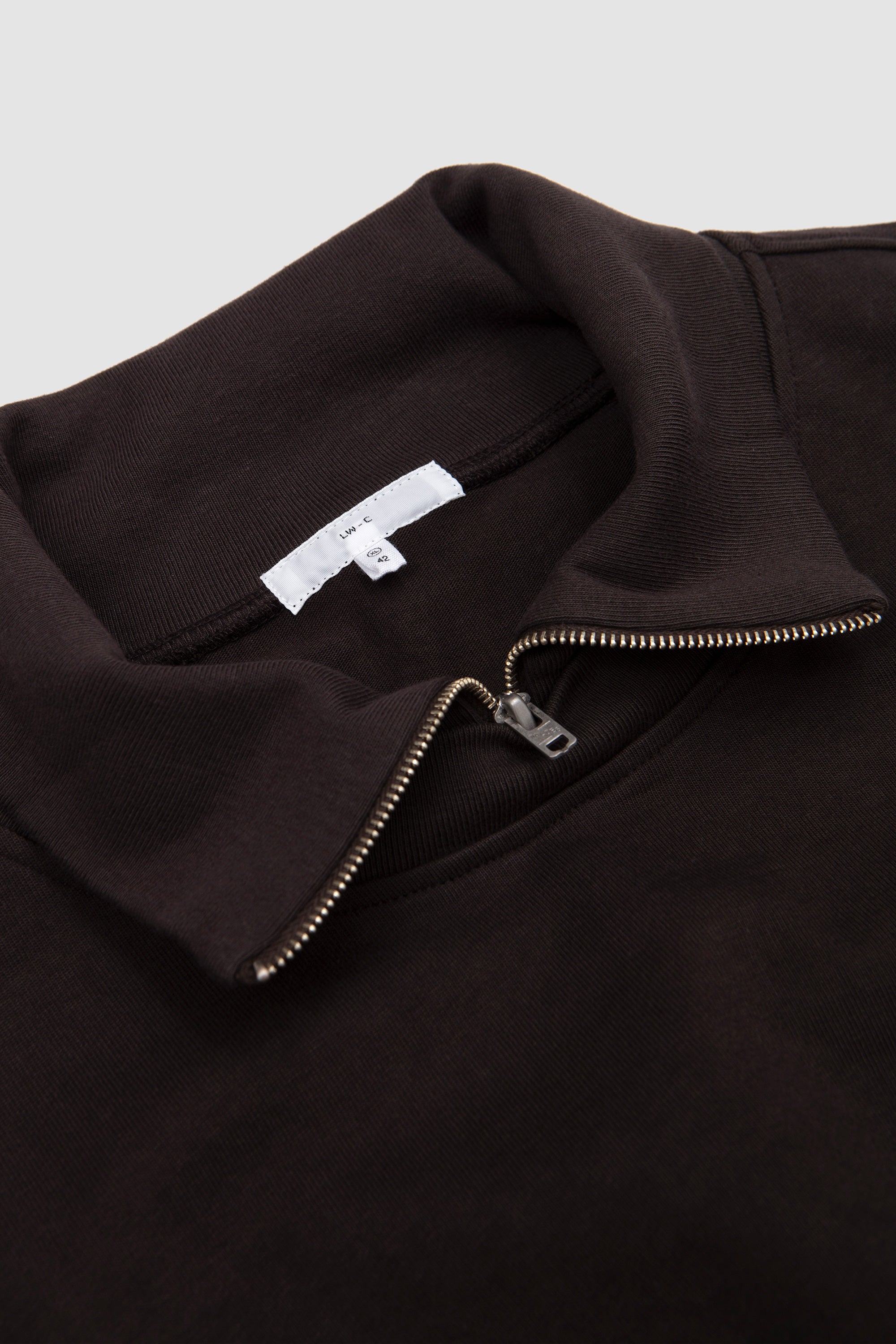 Layered 1/4 Zip Pewter