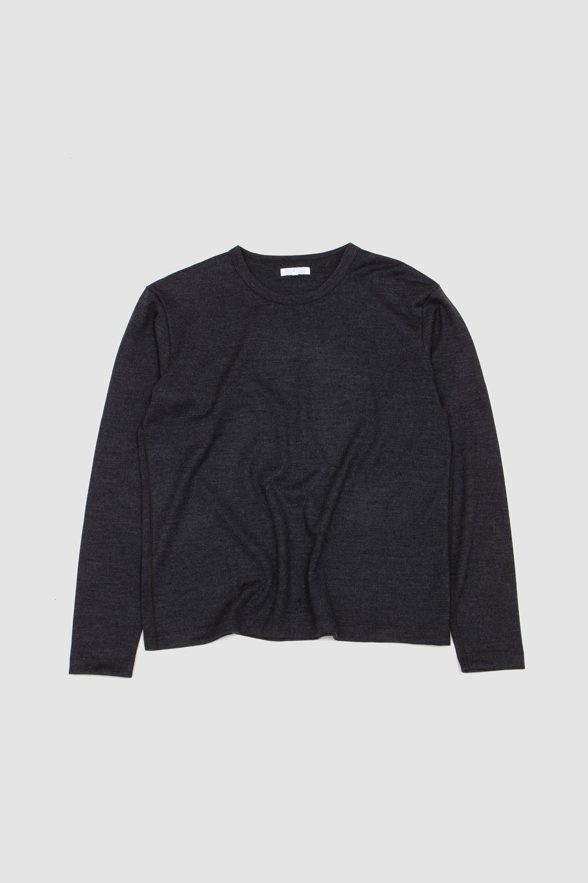LS Wool Carlen T-Shirt Charcoal