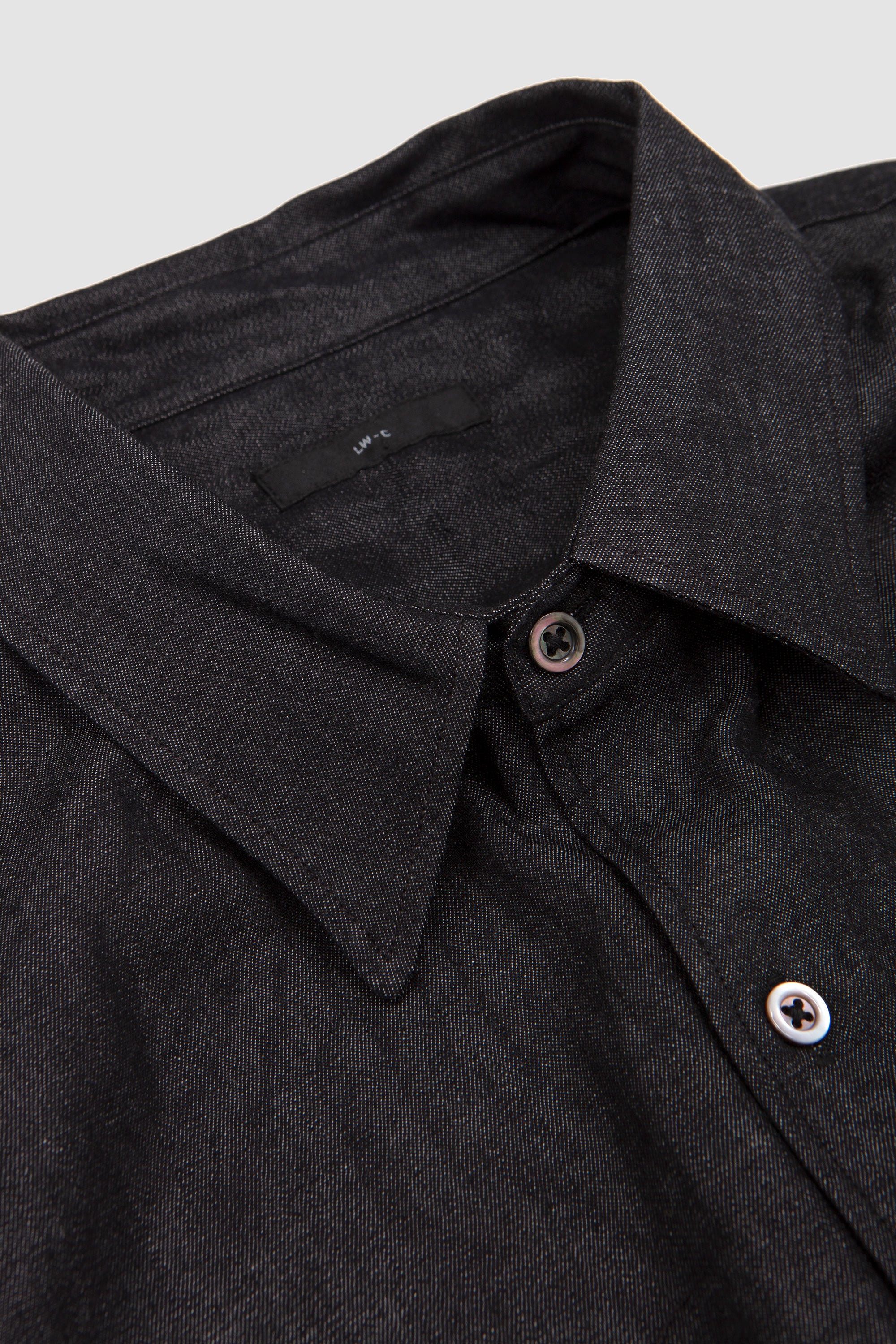Lynn Poplin SS Shirt Black Chambray