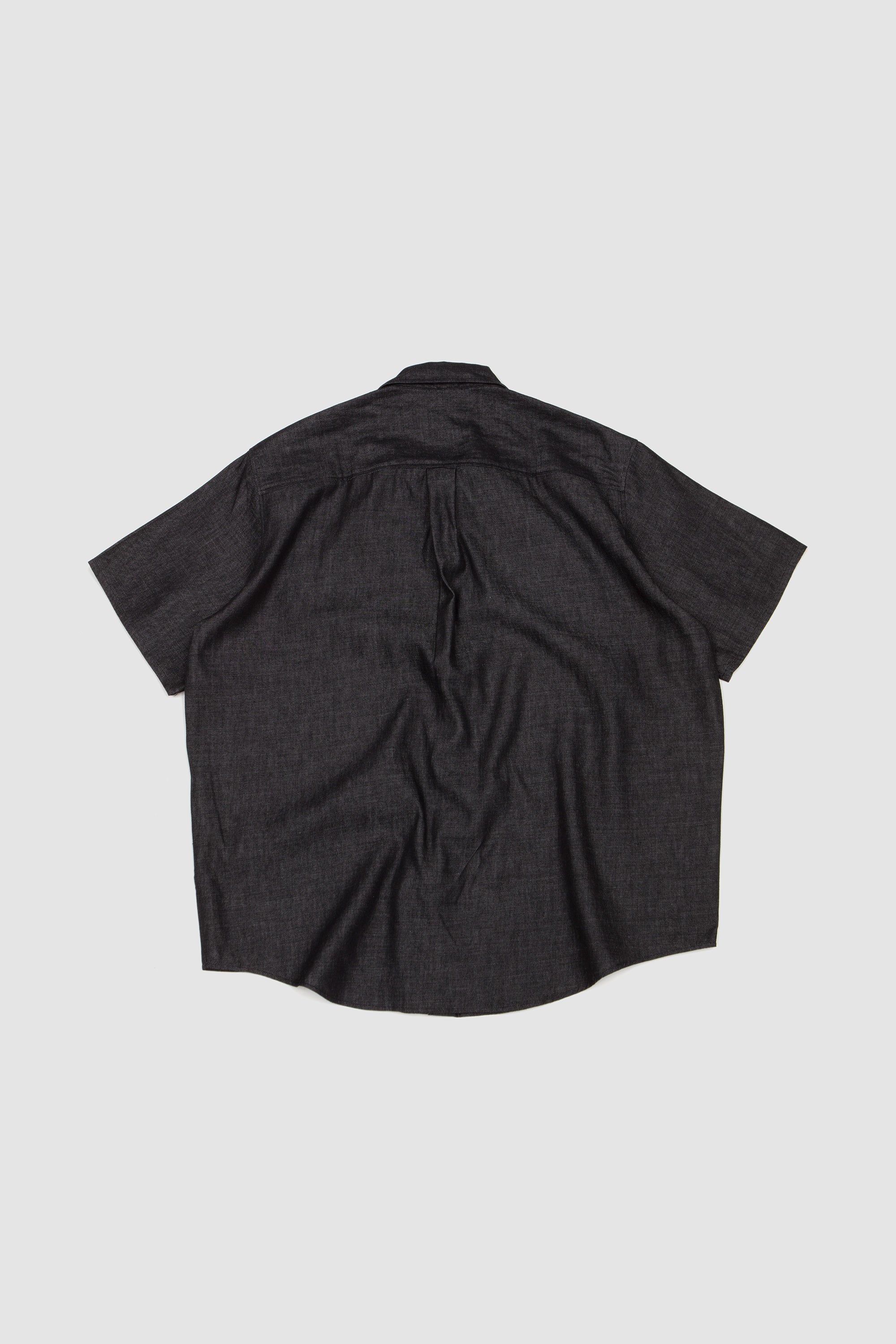 Lynn Poplin SS Shirt Black Chambray_4