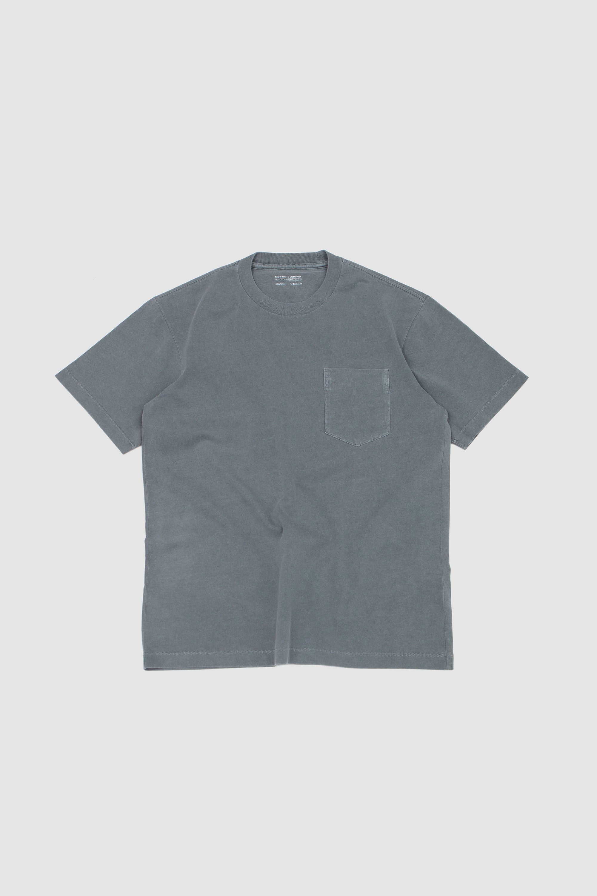 Municipal Pocket T-Shirt Pigment Kelp
