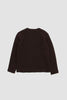 SPORTIVO STORE_Quilted V-Neck Sweat Black Mushroom_5