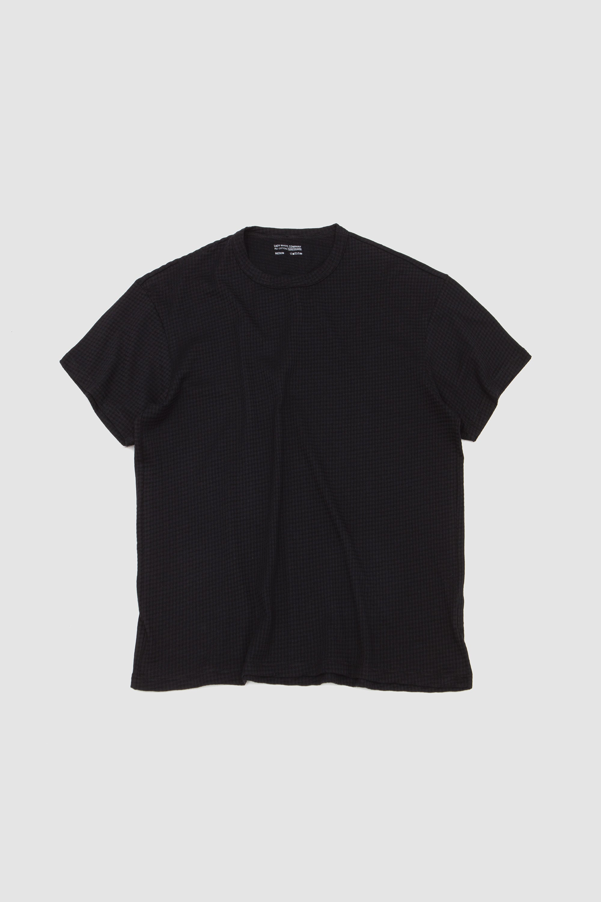 Sheer Gauze T-Shirt Black