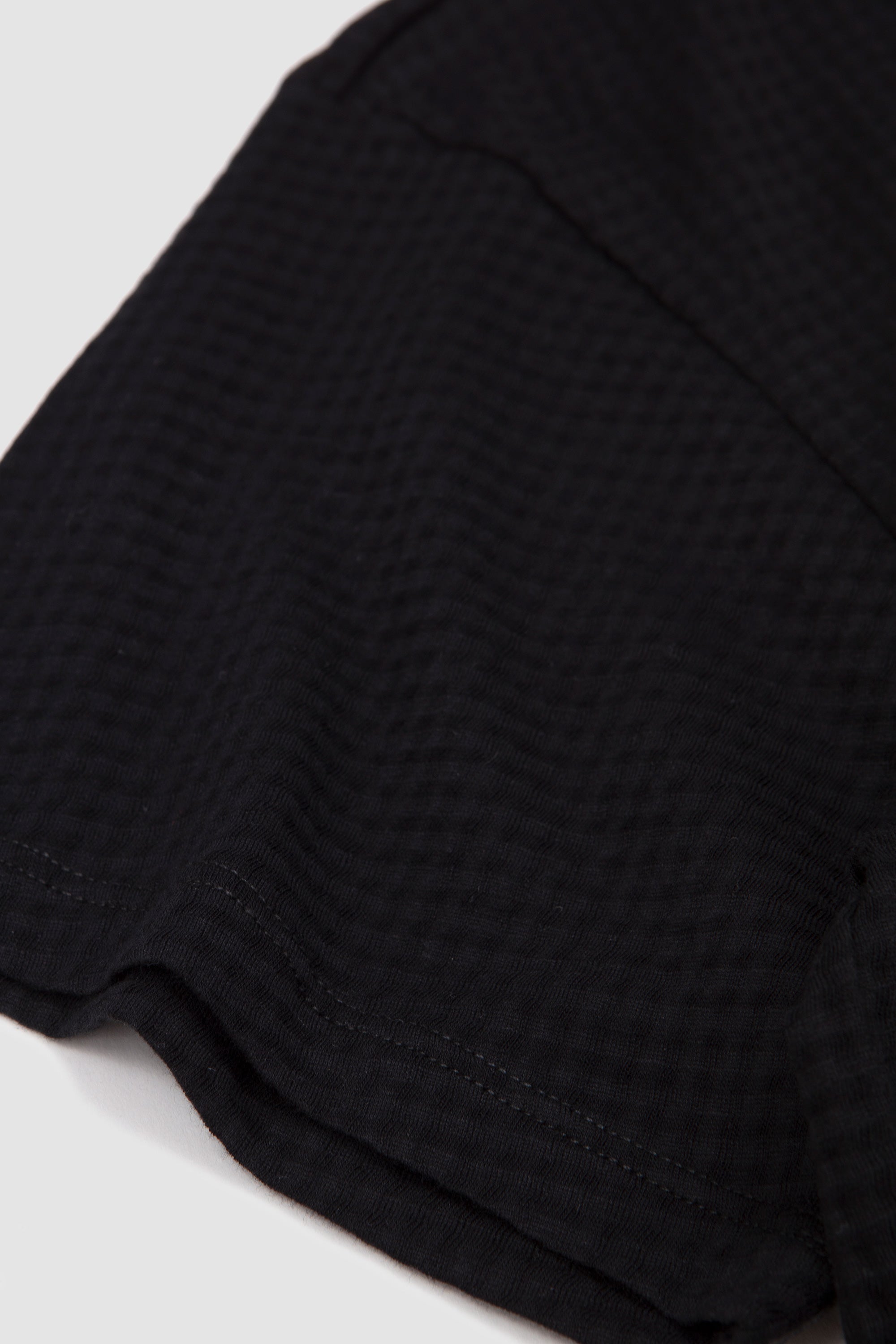 Sheer Gauze T-Shirt Black