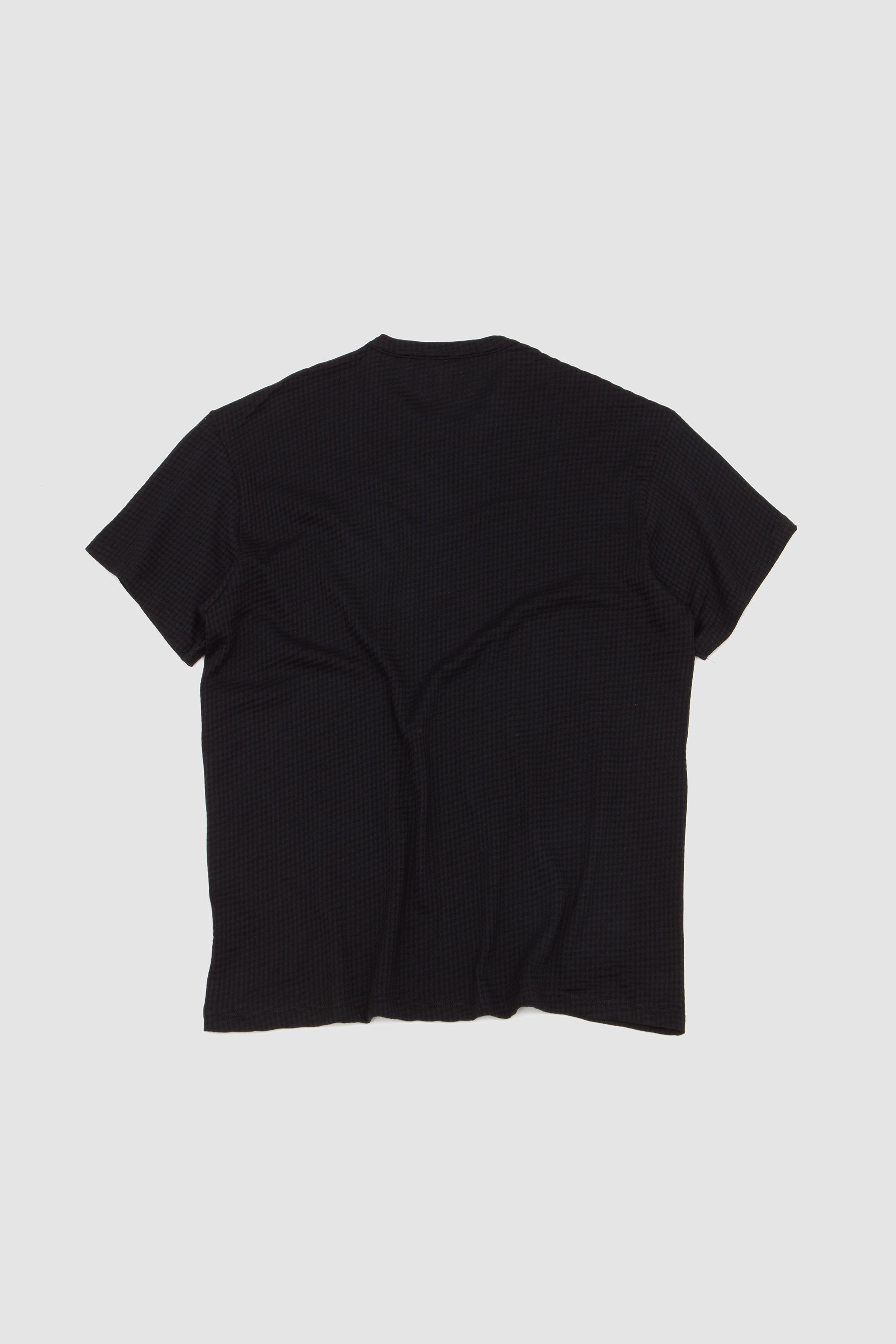 Sheer Gauze T-Shirt Black_4