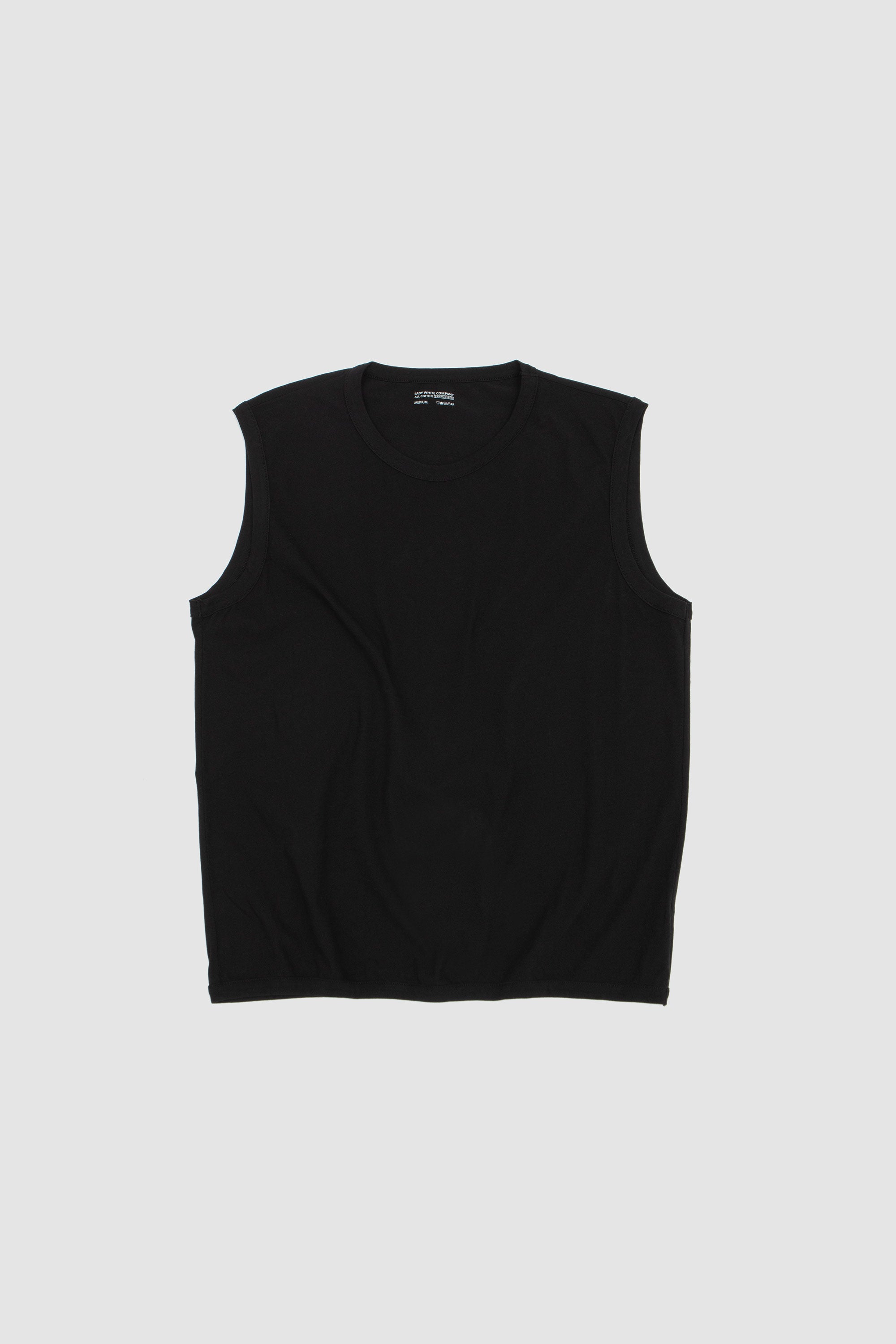 Sleeveless T-Shirt Black_1
