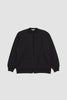 SPORTIVO STORE_Split Crewneck Cardigan Pitch Navy