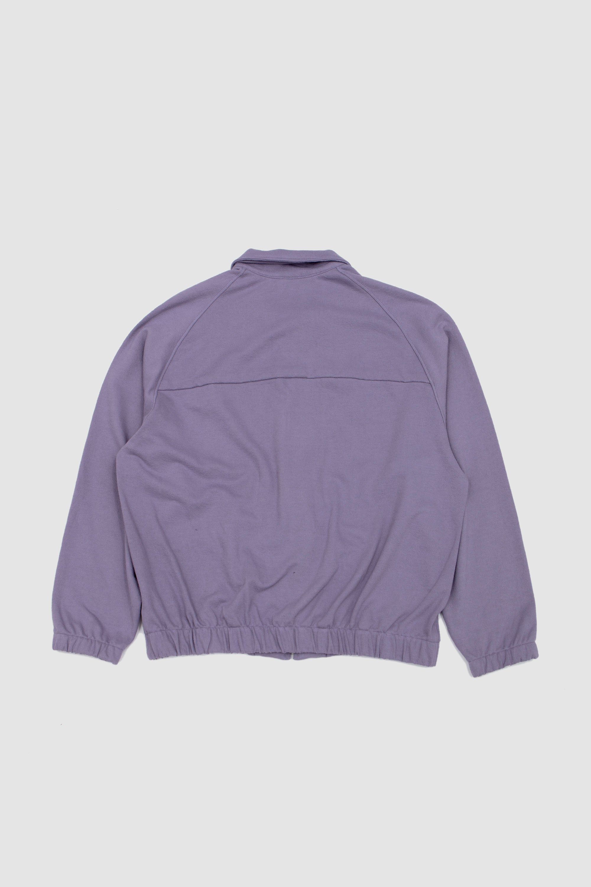 Textured Coach Jacket Lilac Grey_4