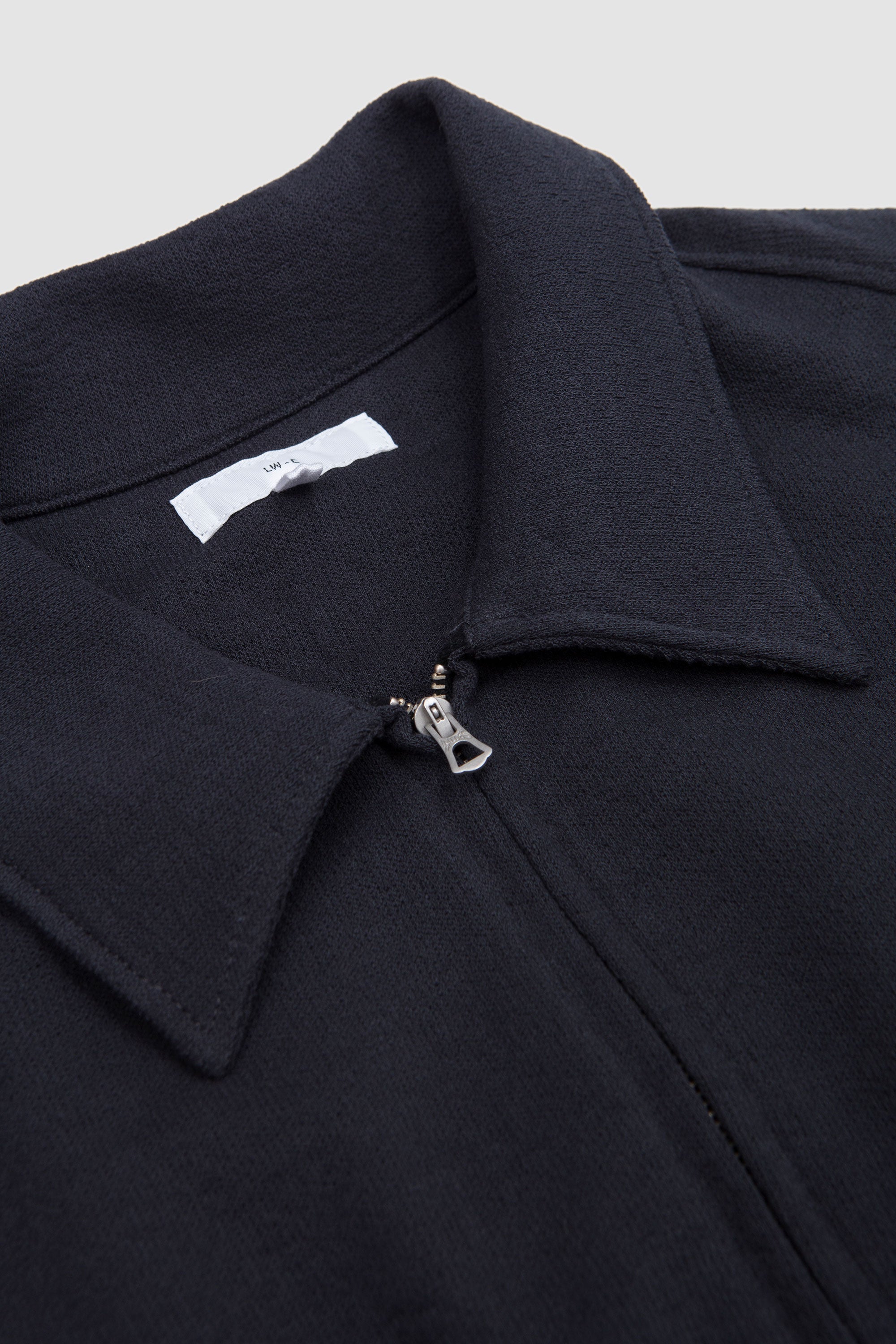 Textured Coach Jacket Pitch Navy_2