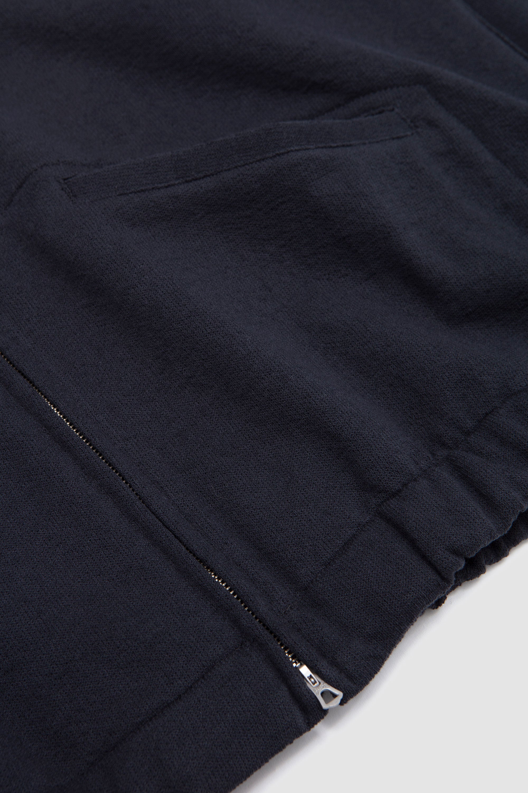 Textured Coach Jacket Pitch Navy_3