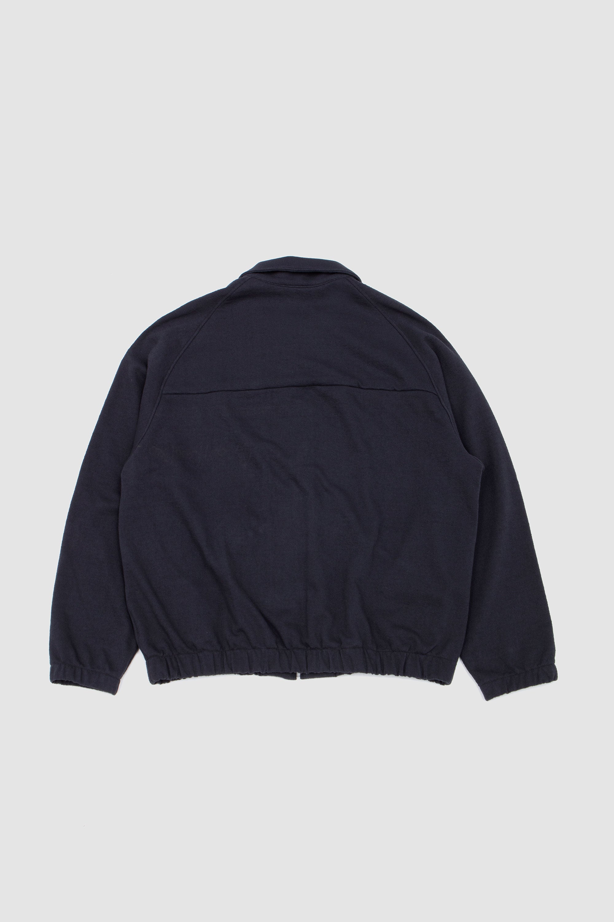 Textured Coach Jacket Pitch Navy_4