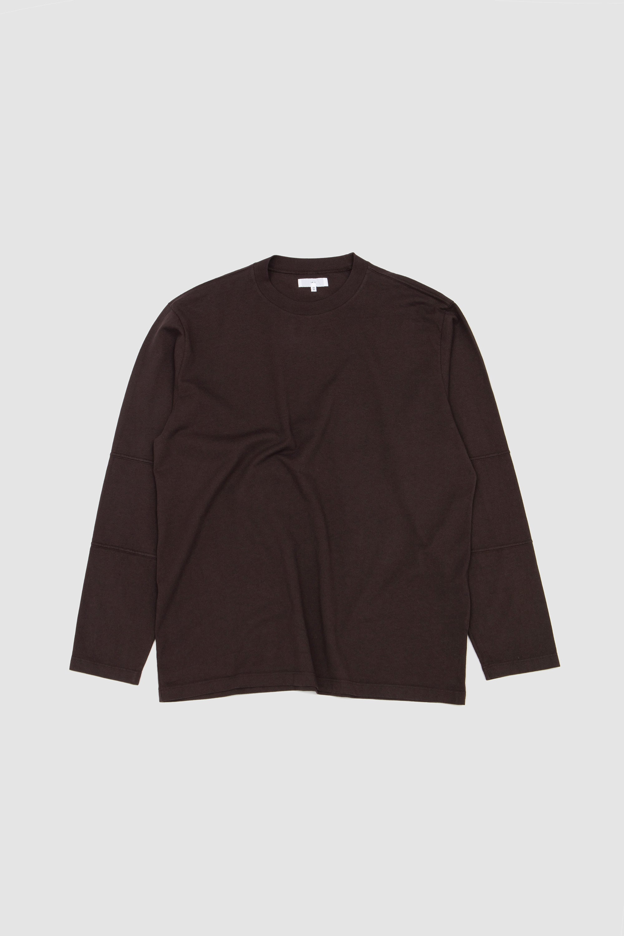 Tri-Panel LS T-Shirt Black Mushroom