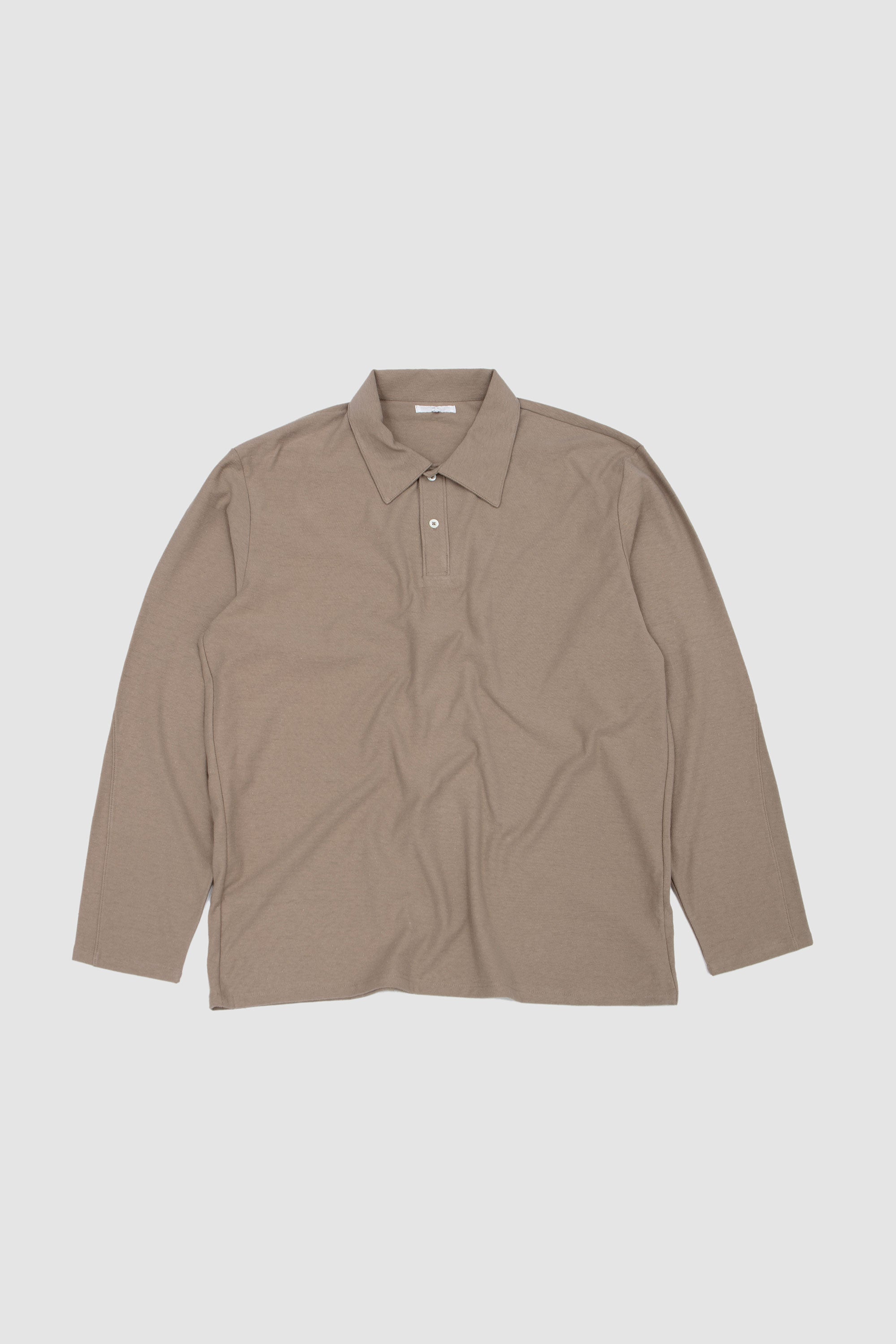 Two Button Nep Polo Sand