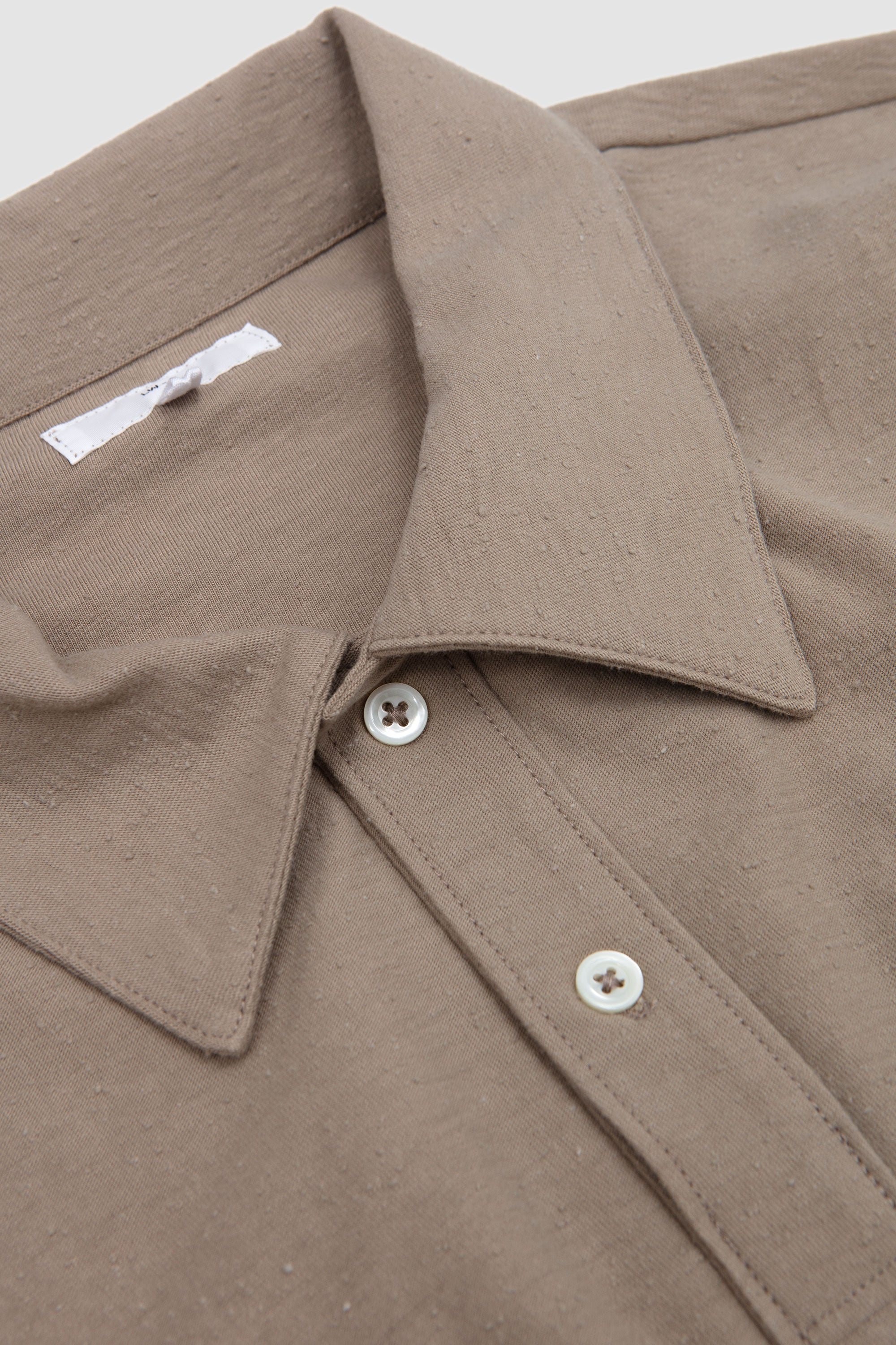 Two Button Nep Polo Sand