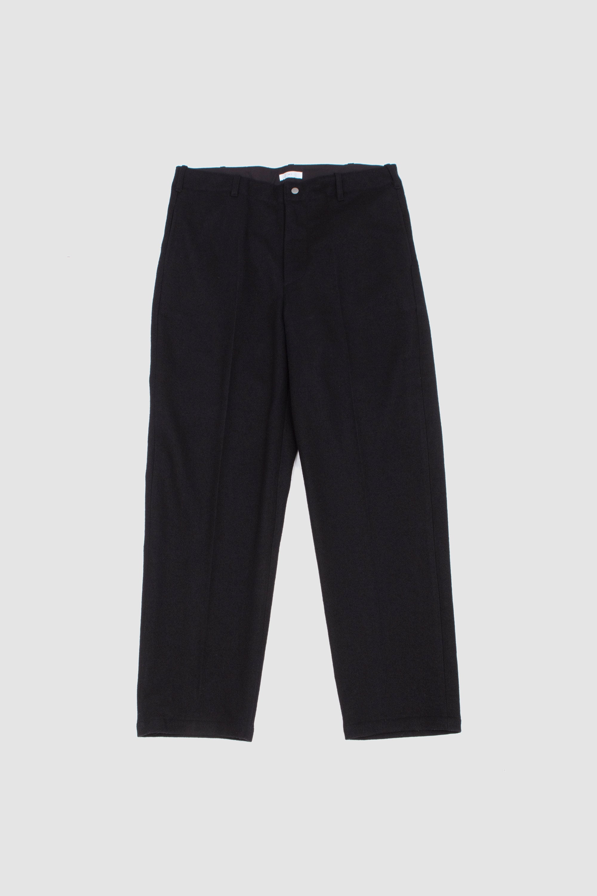 Wool Jersey Pant Black_1