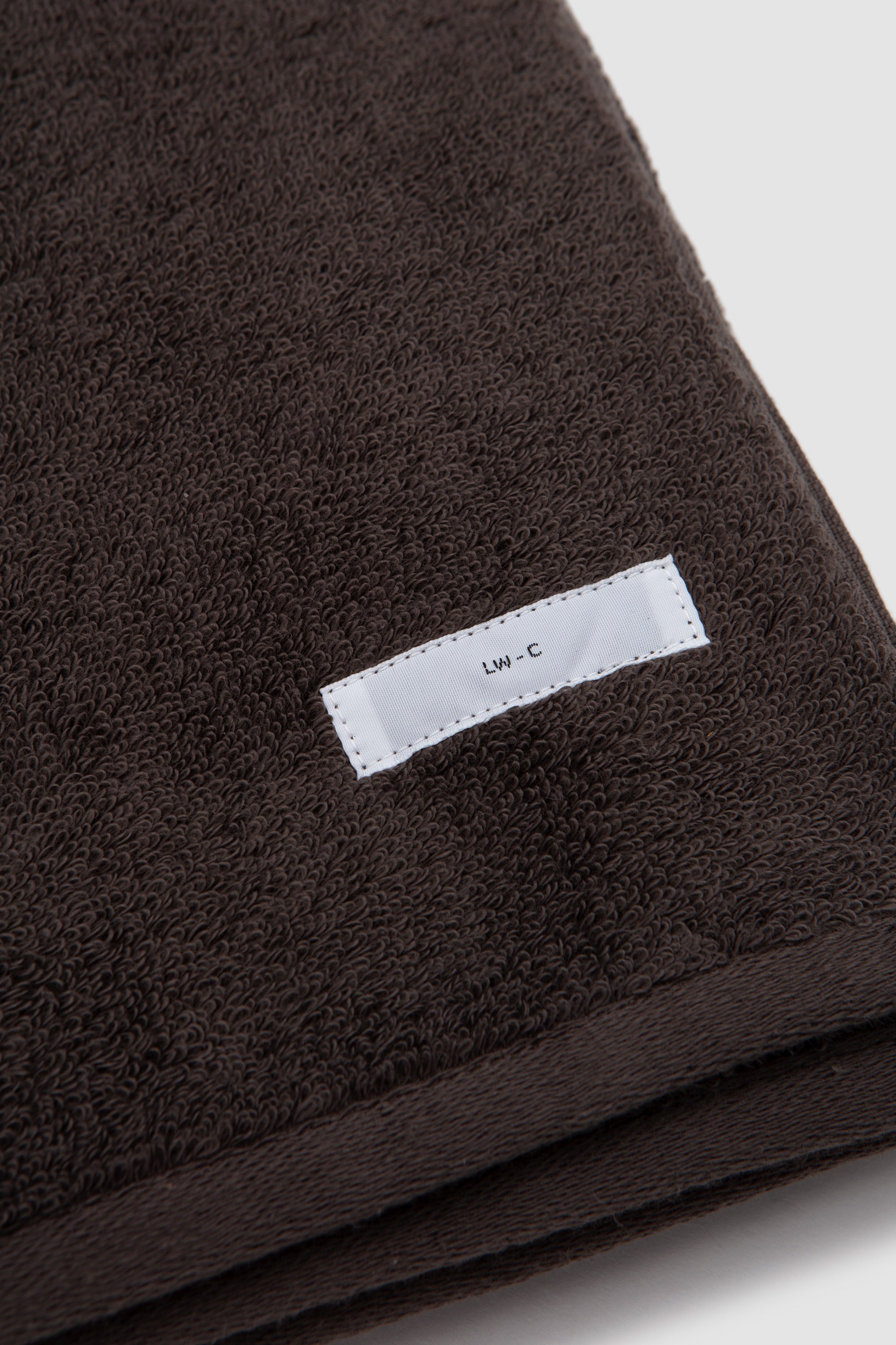 X Imabari Bath Towels / Two Pack Black Mushroom