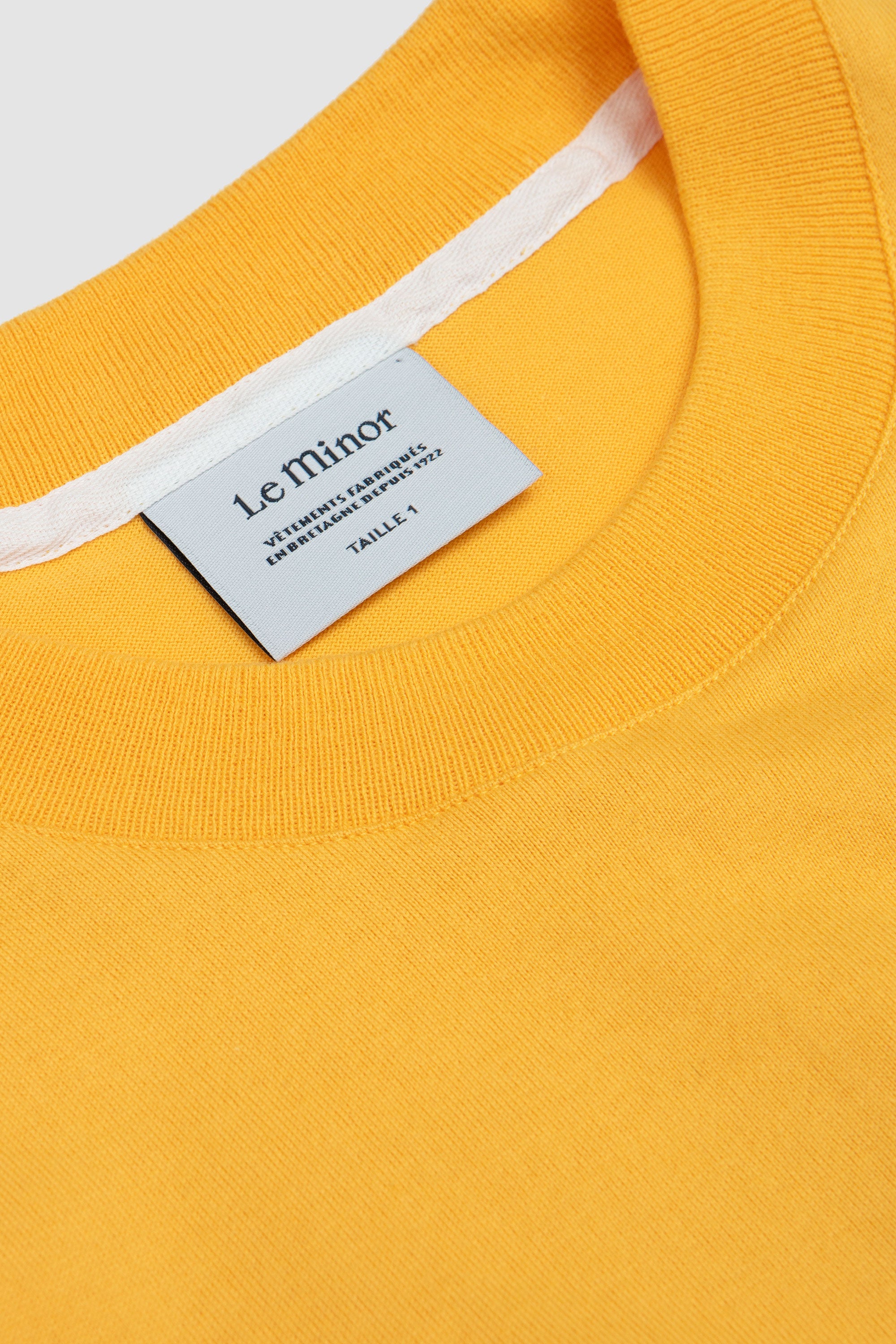 Andy T-Shirt Pastel Yellow