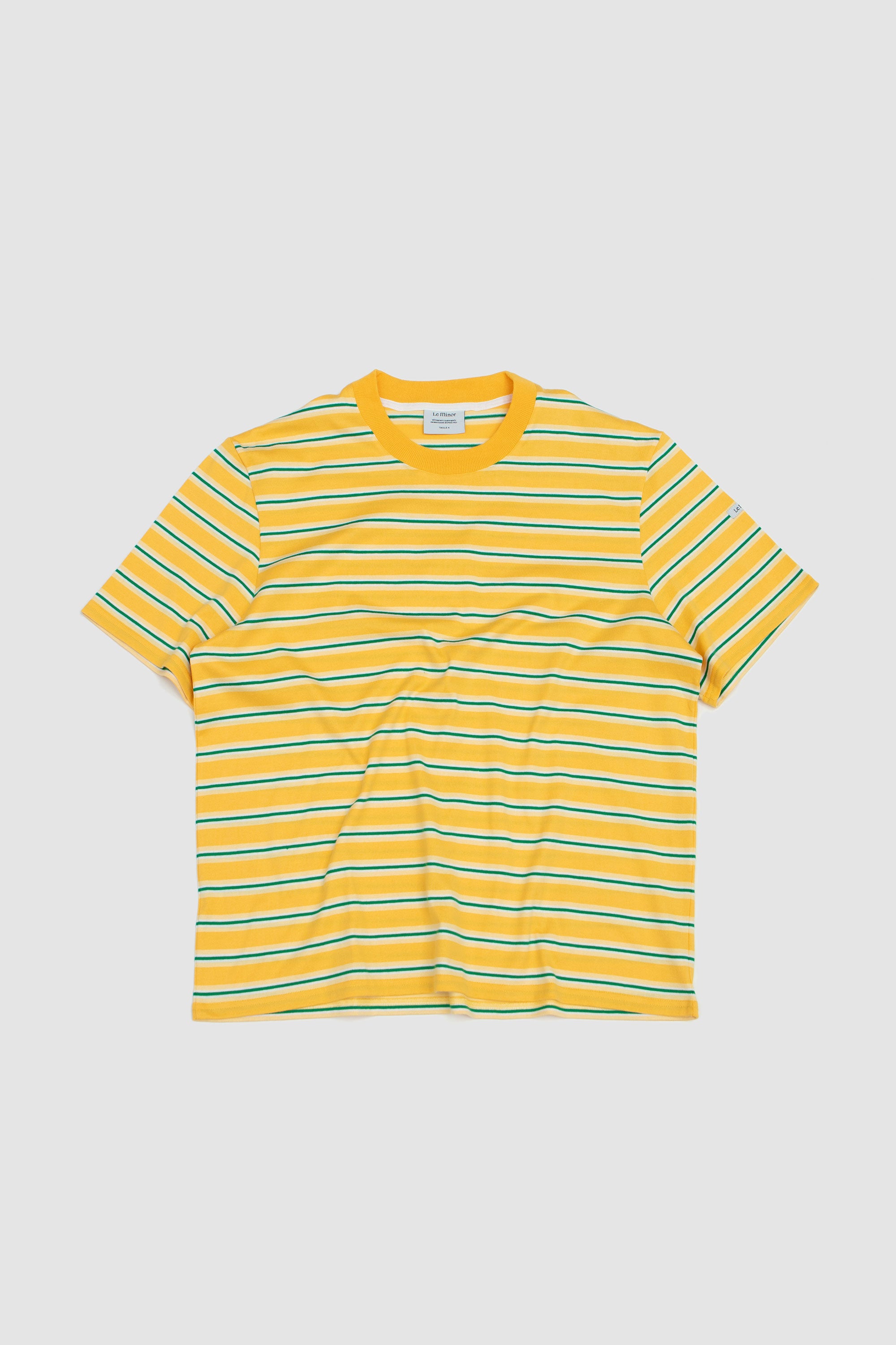 Tシャツ・カットソー COVERNAT Multi Stripe T-Shirt Yellow MUSINSA | COVERNAT Multi Stripe T-shirt Yellow