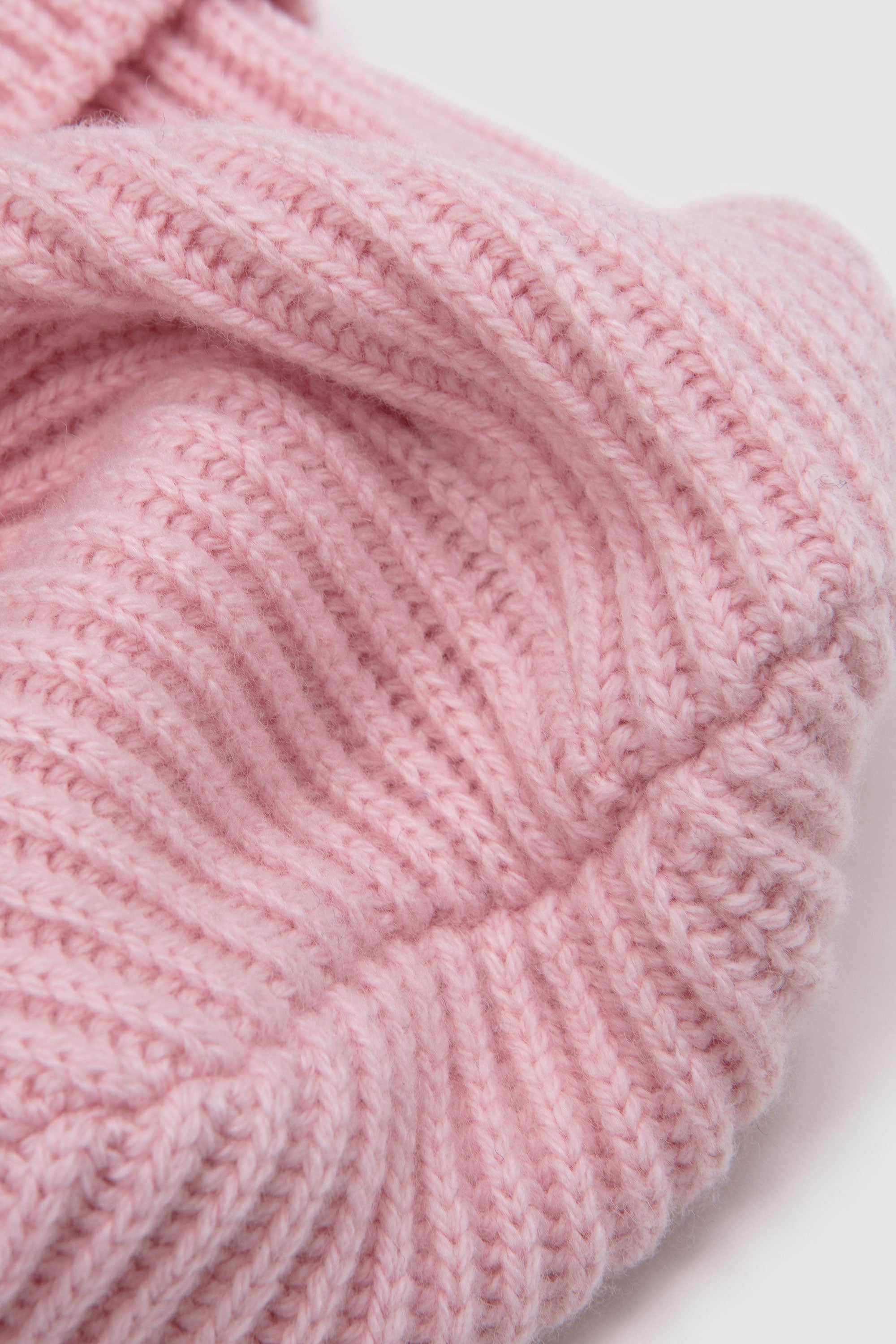 Extra-Soft Mixed Merino Wool Beanie Pink
