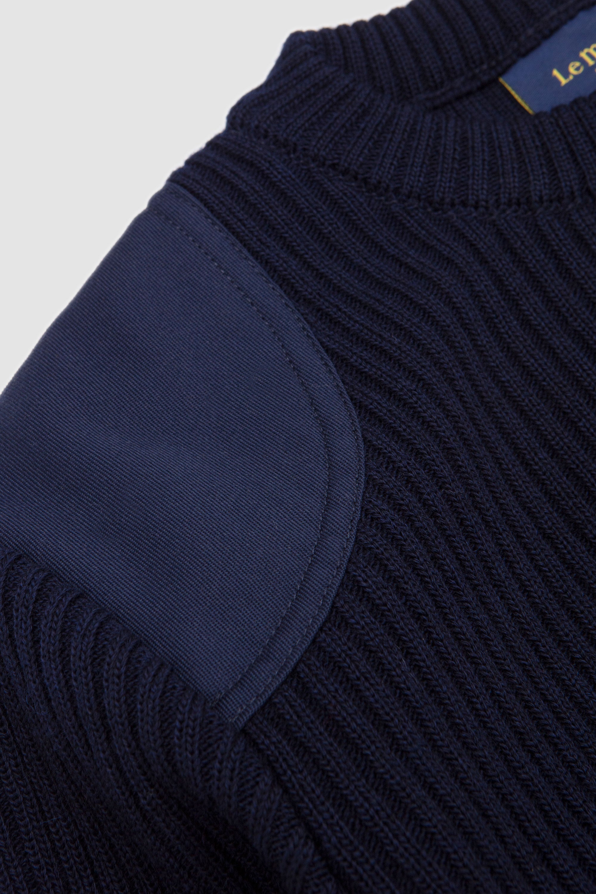 Revisited Officer Sweater Navy Blue