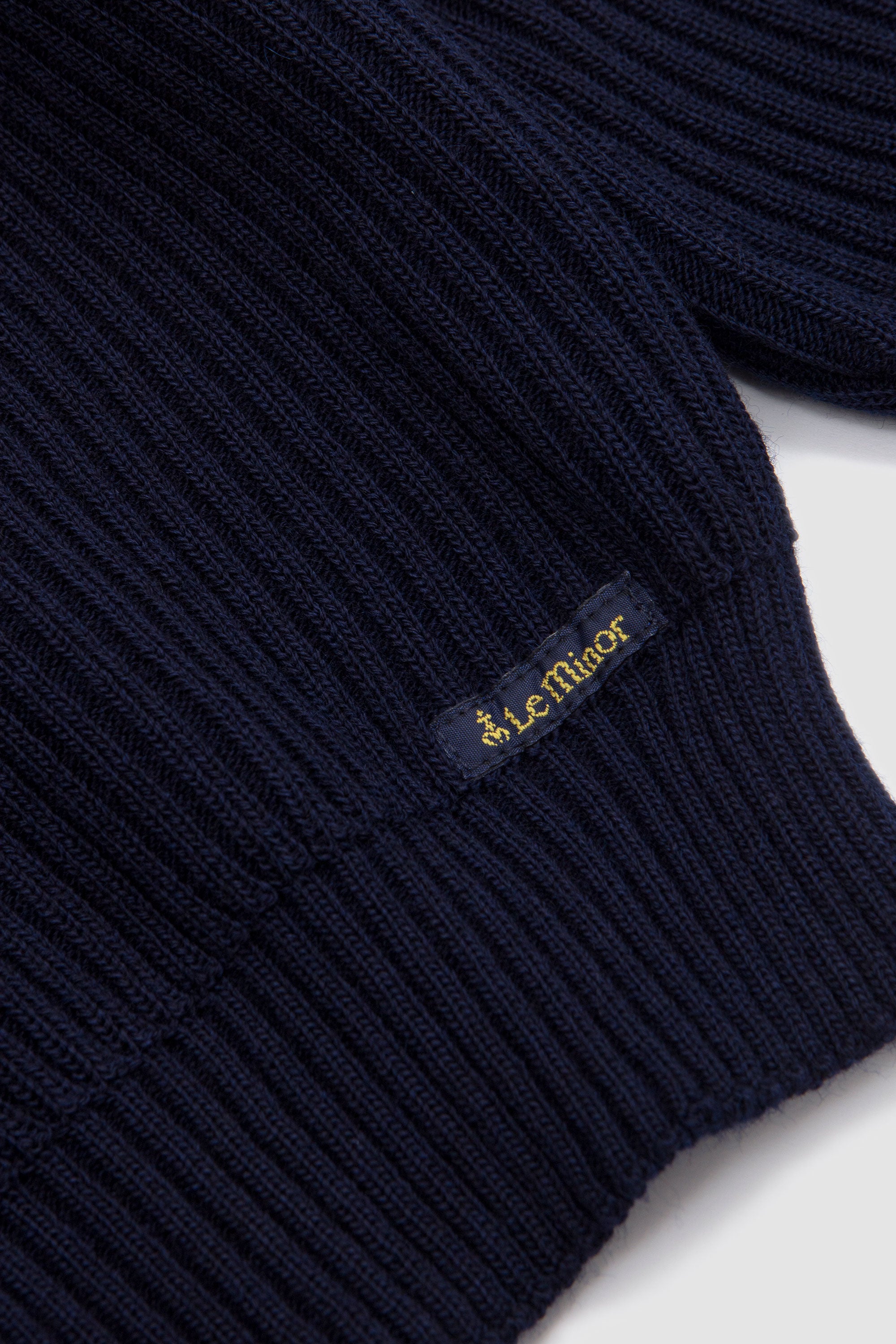 Revisited Officer Sweater Navy Blue