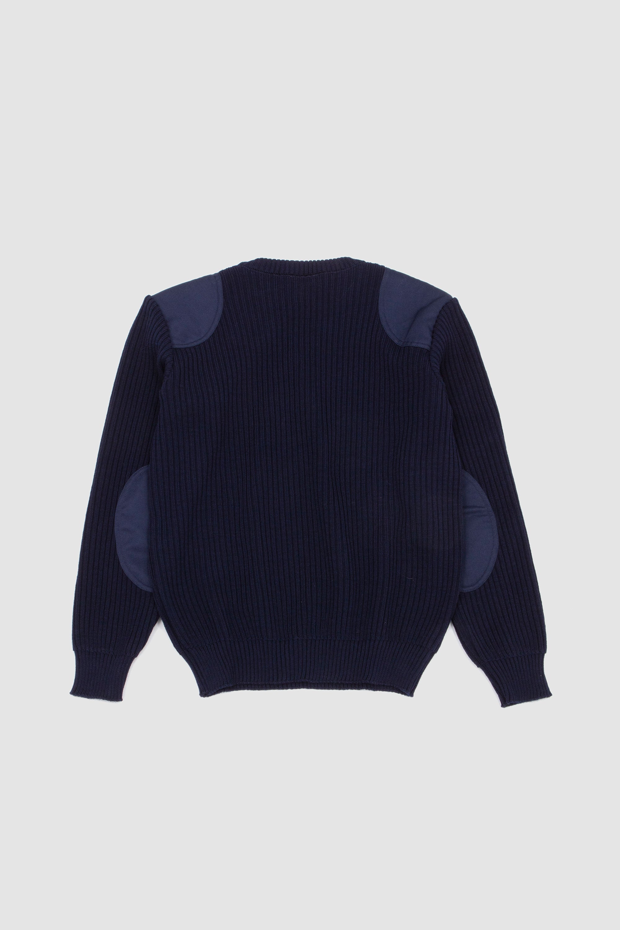 Revisited Officer Sweater Navy Blue_4