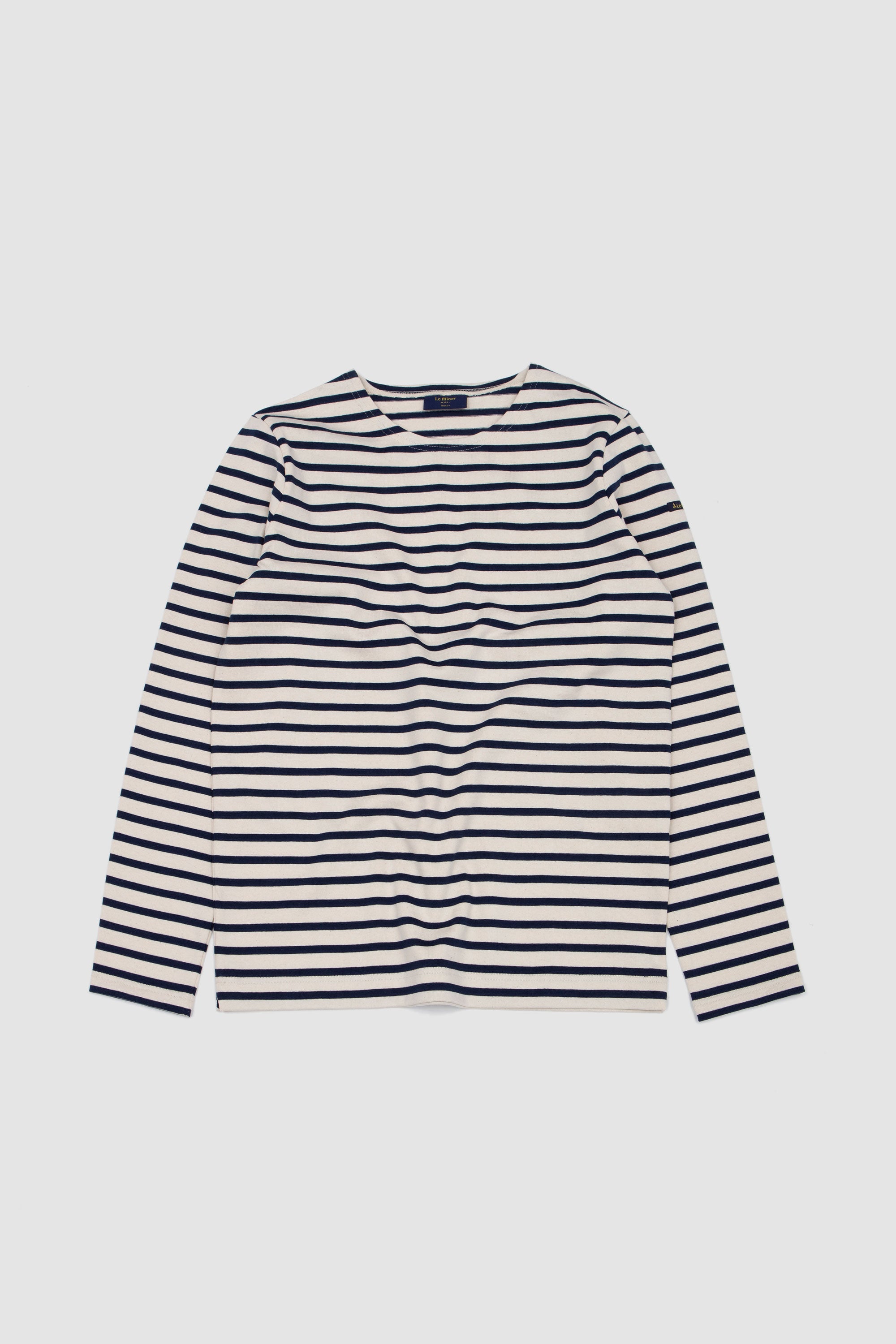 Sailor Shirt Off White/ Navy Blue_1