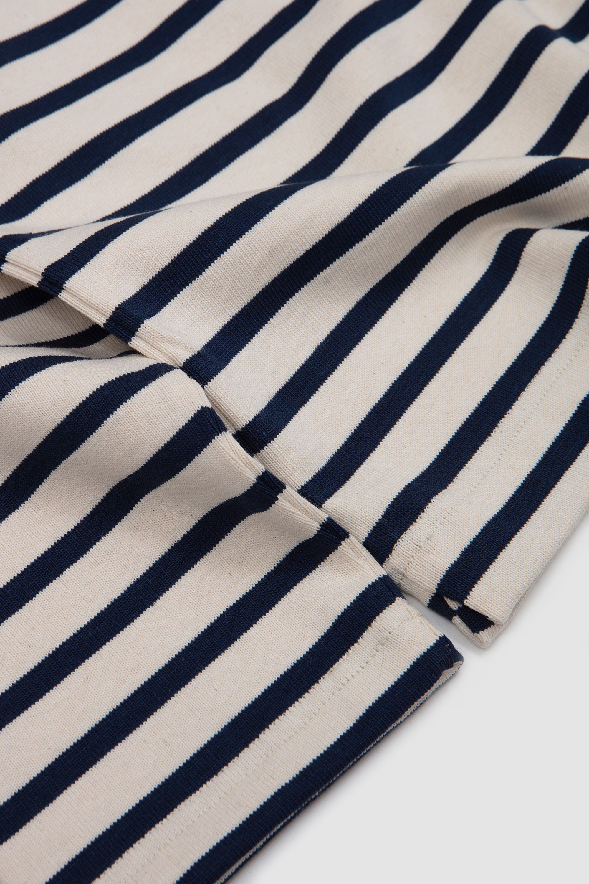 Sailor Shirt Off White/ Navy Blue