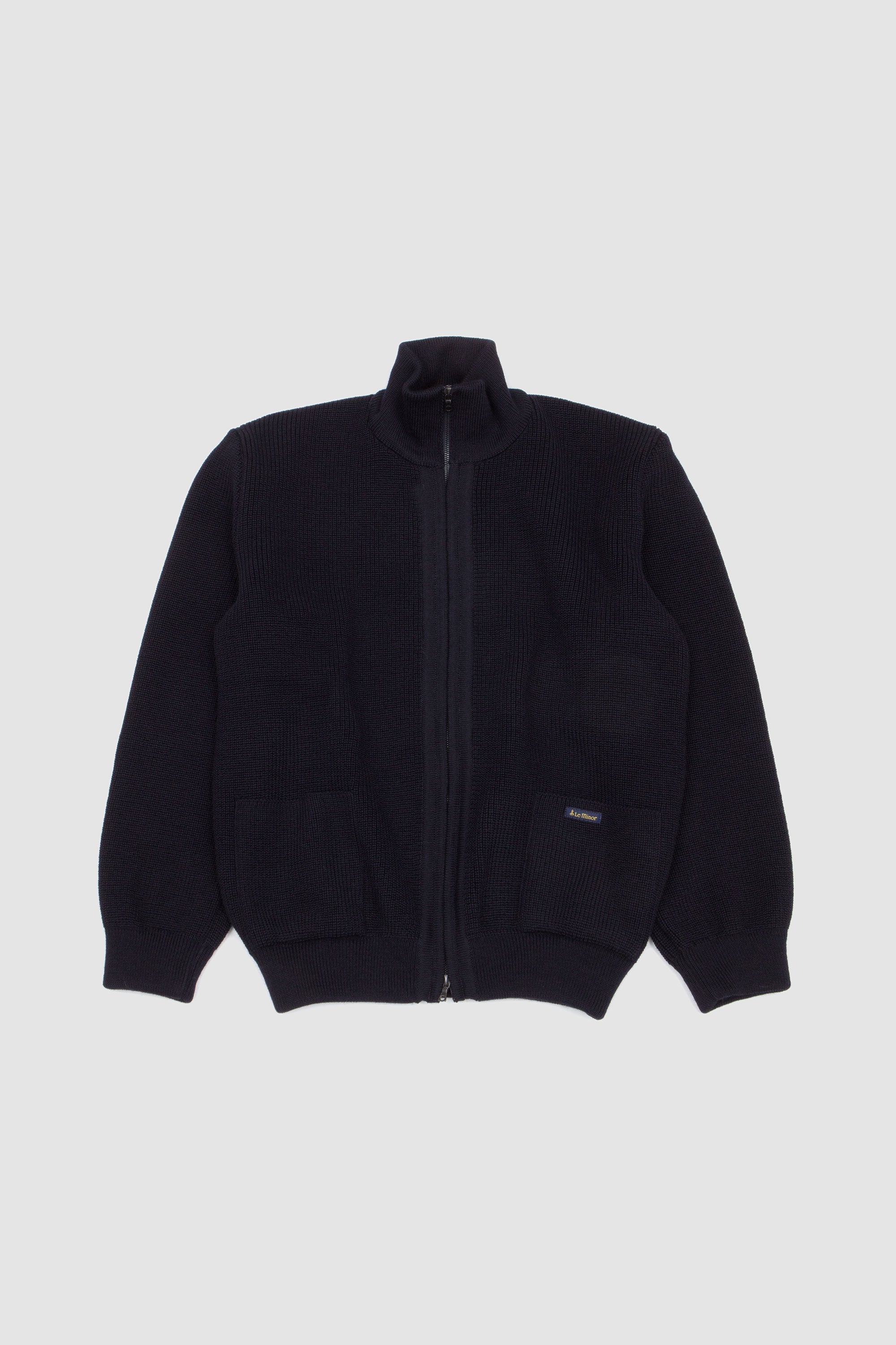 Virgin Wool Jacket Navy Blue