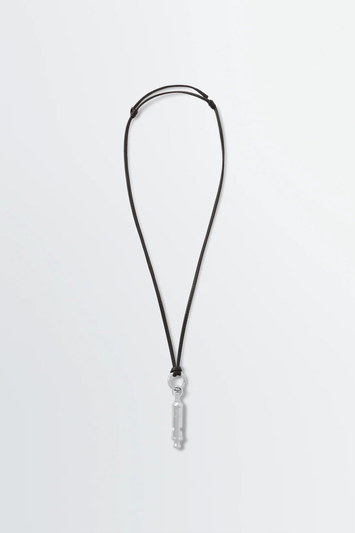 Acme Whistle Necklace Silver