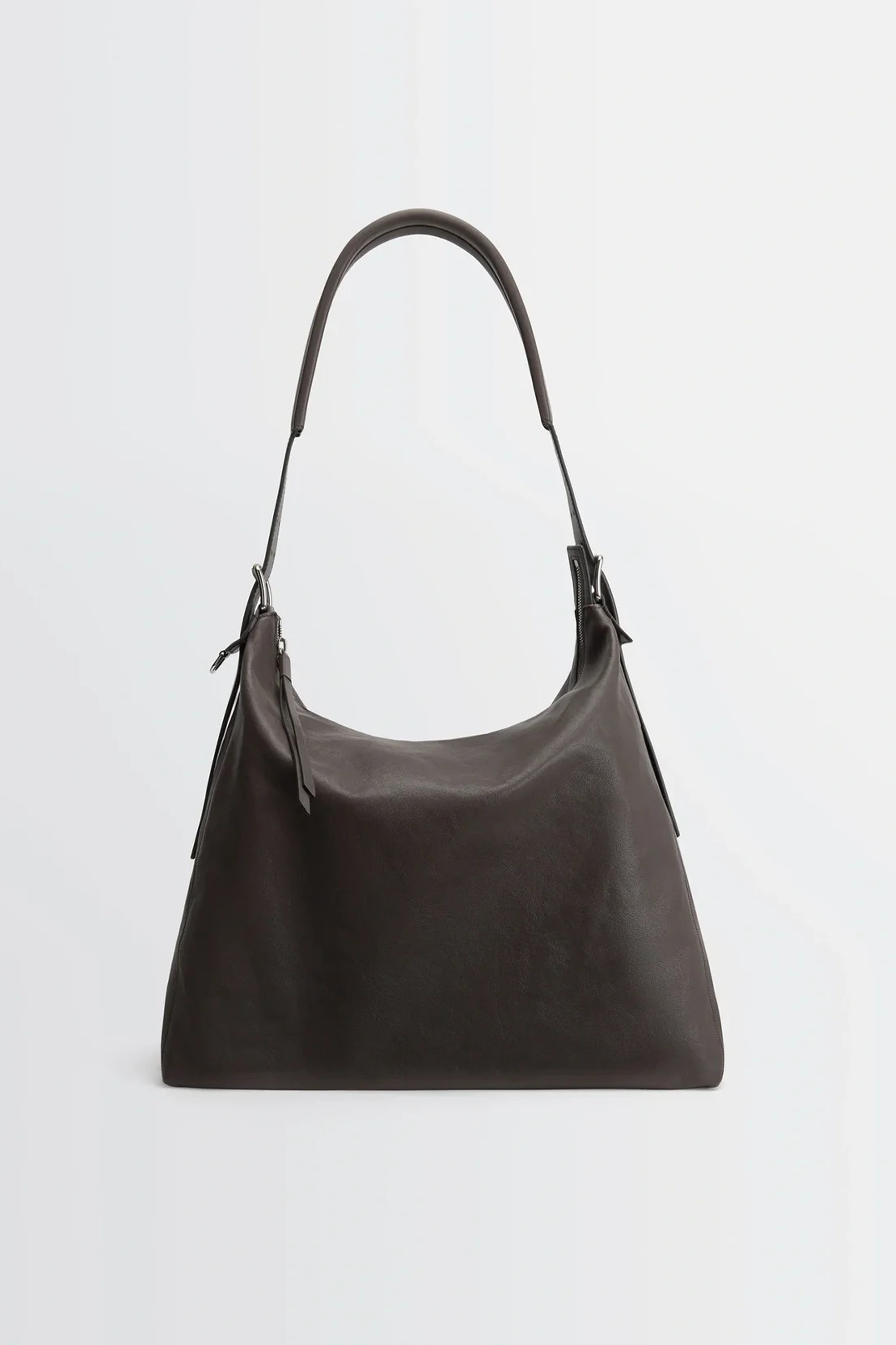Belted Hobo Bag Mink