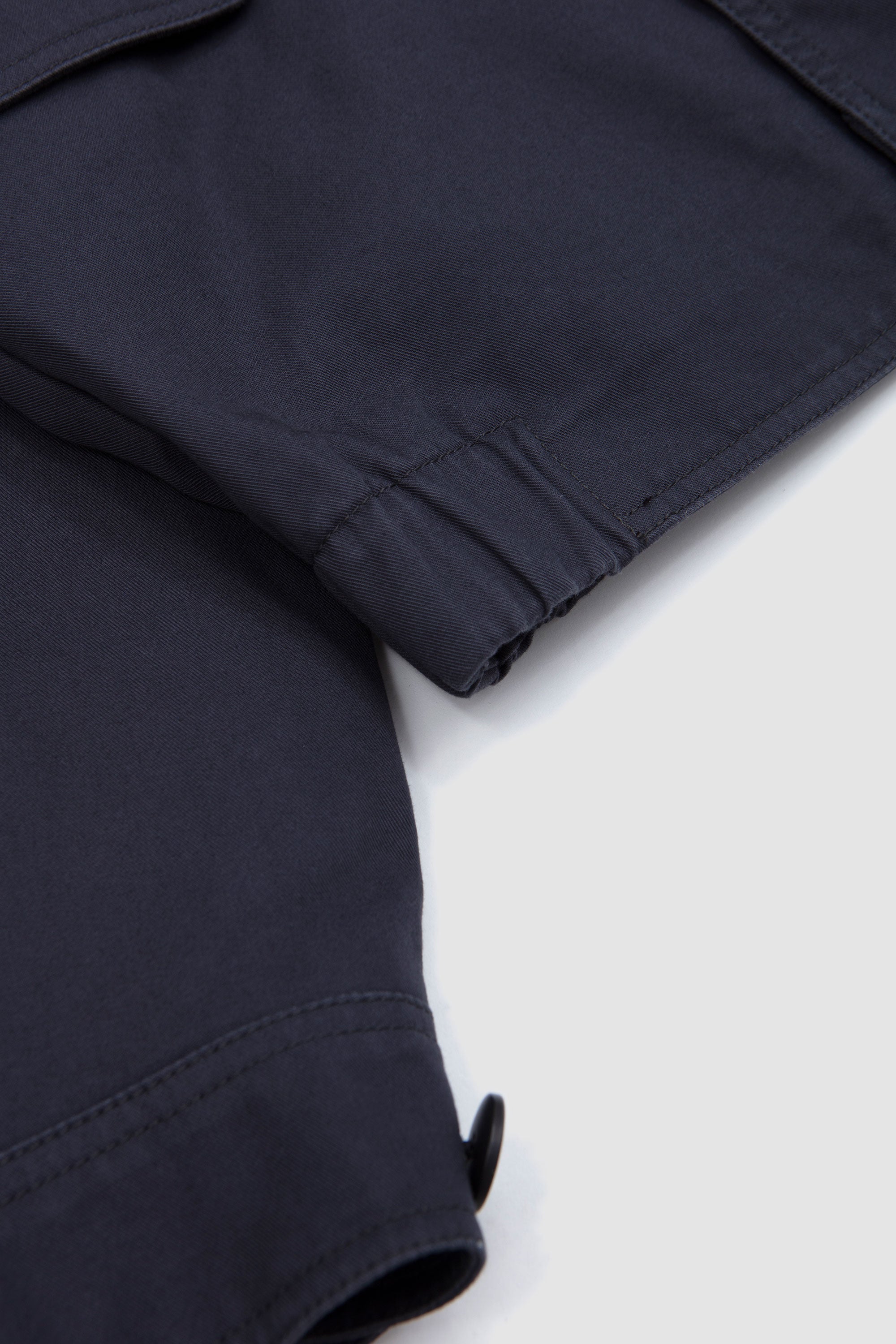 Boxy Blouson Graphite Blue