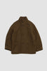 SPORTIVO STORE_Boxy Duffle Coat Olive Brown