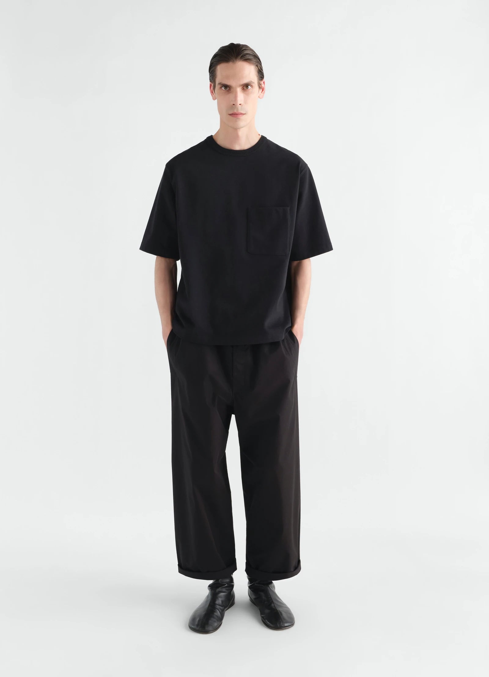 Boxy Tee Black_2