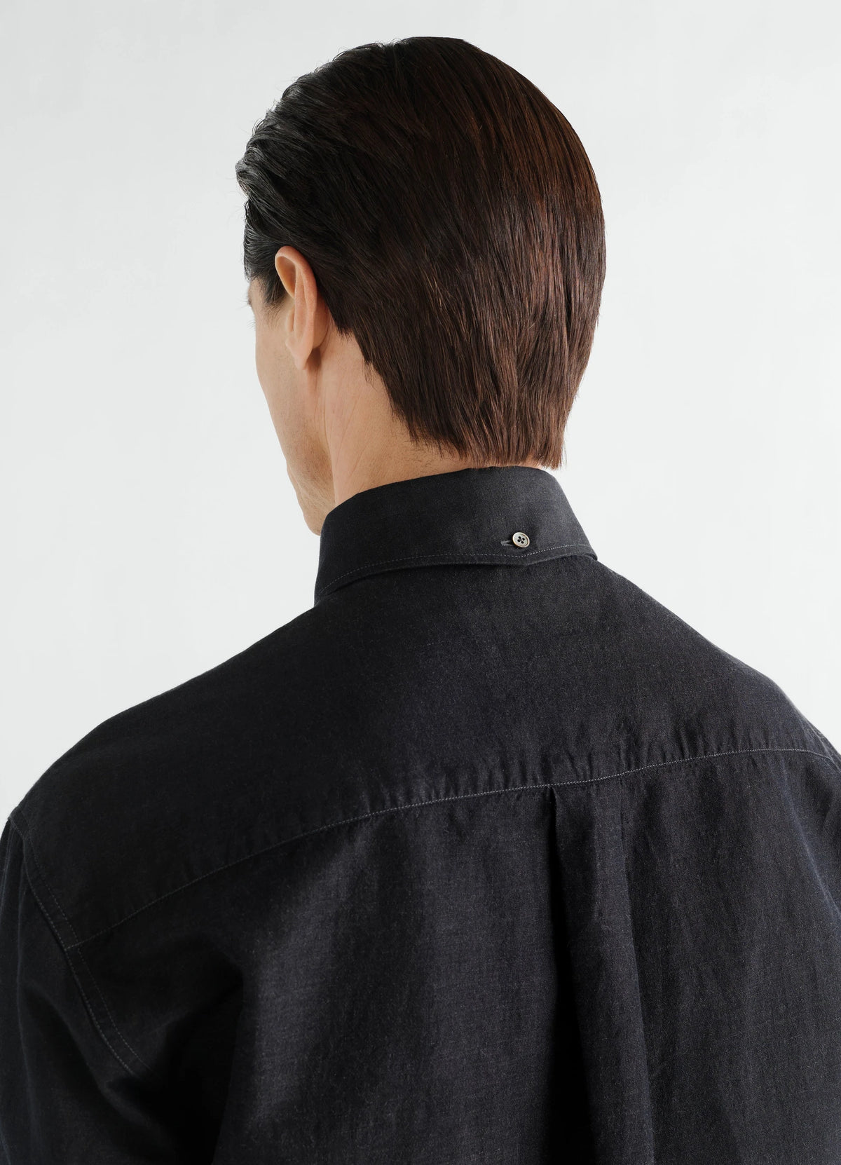 Button Down Shirt Coal_4