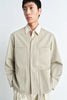 SPORTIVO STORE_Collarless Overshirt Light Sage_3