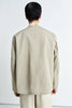 SPORTIVO STORE_Collarless Overshirt Light Sage_4