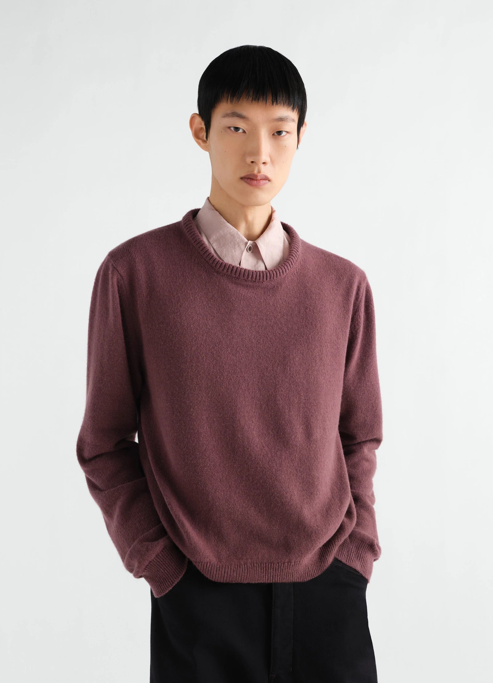 Crew Neck Sweater Mauve