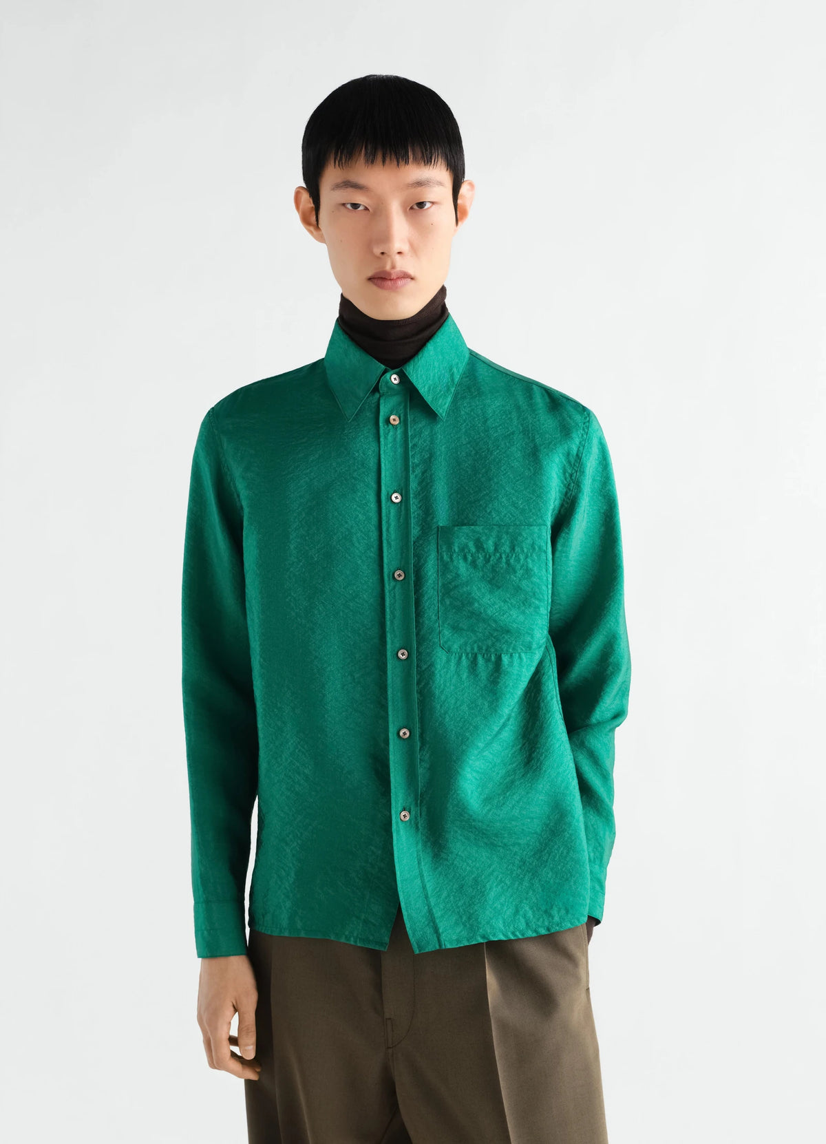 Fitted Shirt Emerald