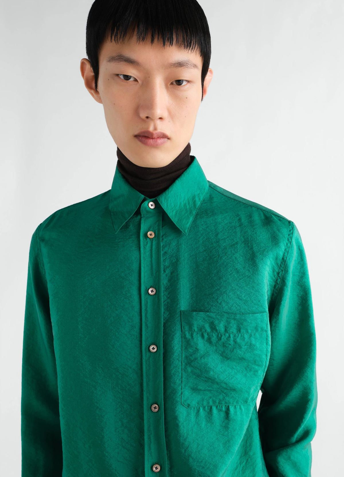 Fitted Shirt Emerald_4