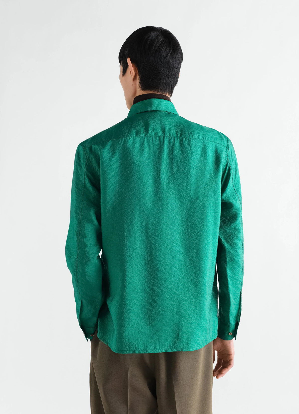 Fitted Shirt Emerald_5