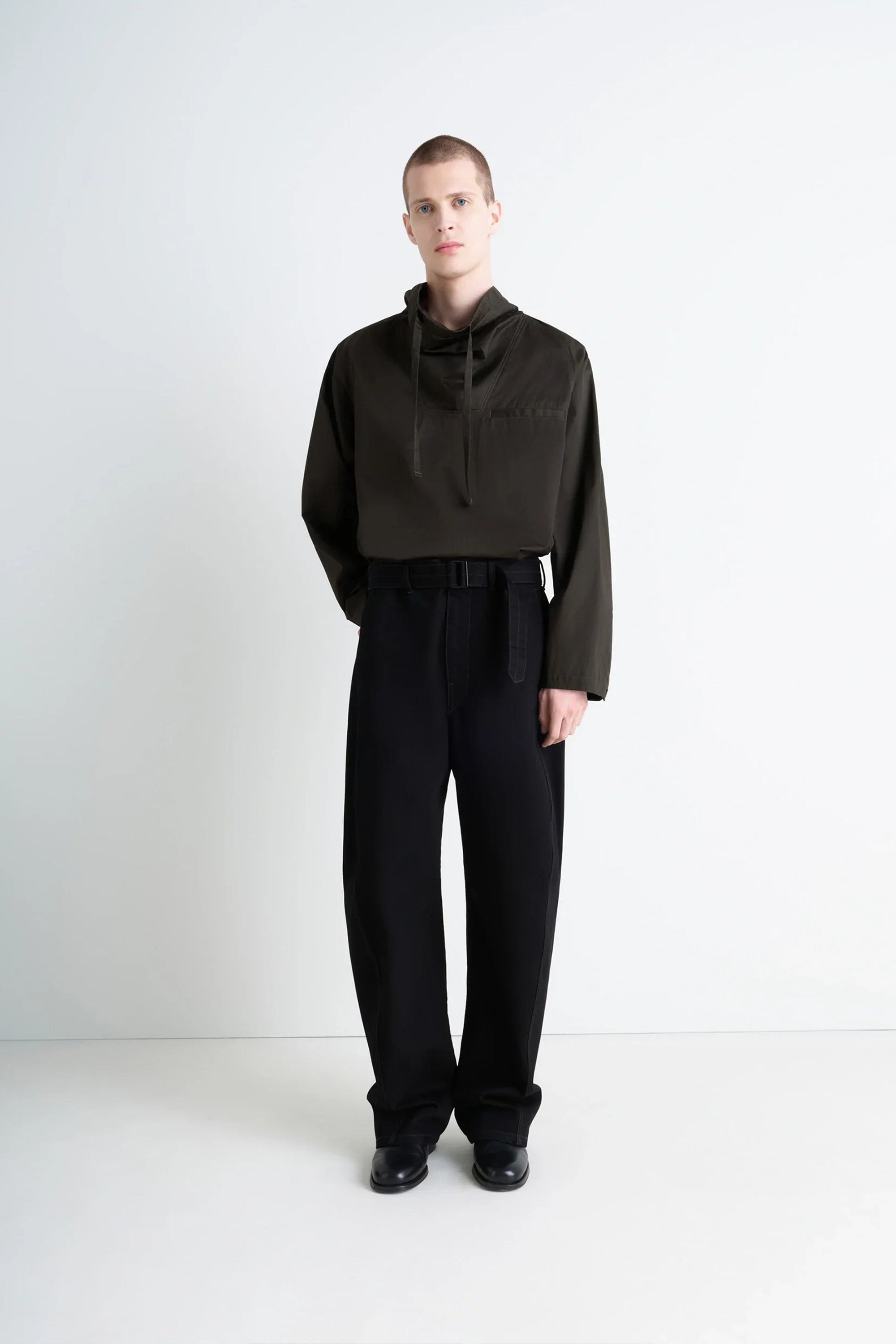 Funnel Neck Vareuse Dark Espresso