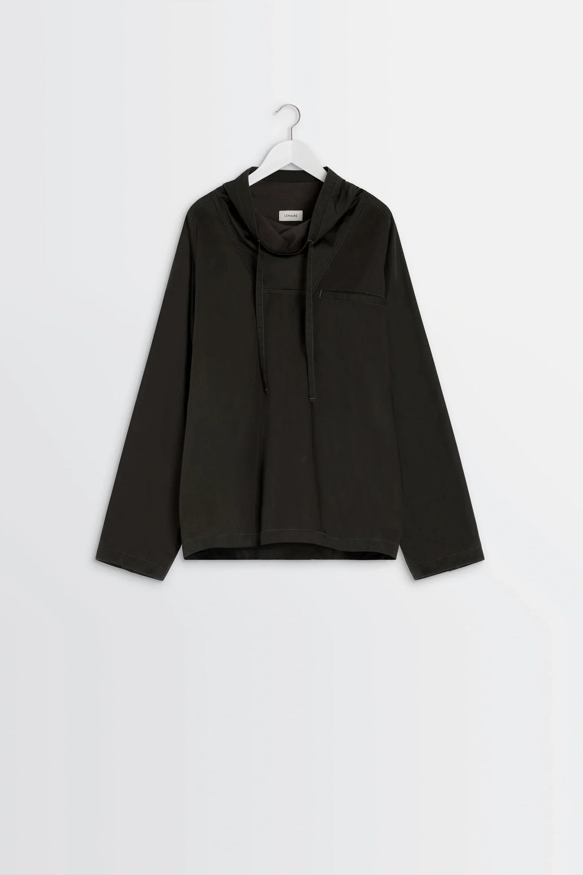 Funnel Neck Vareuse Dark Espresso_4