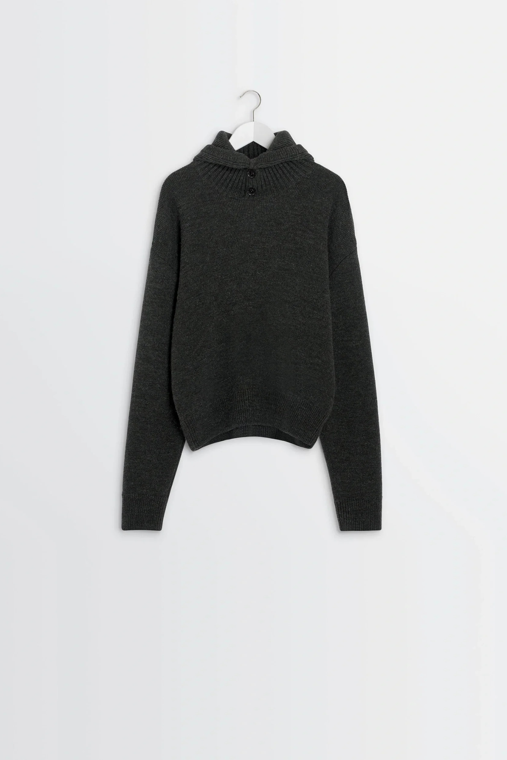 Hooded Sweater Dark Espresso_5