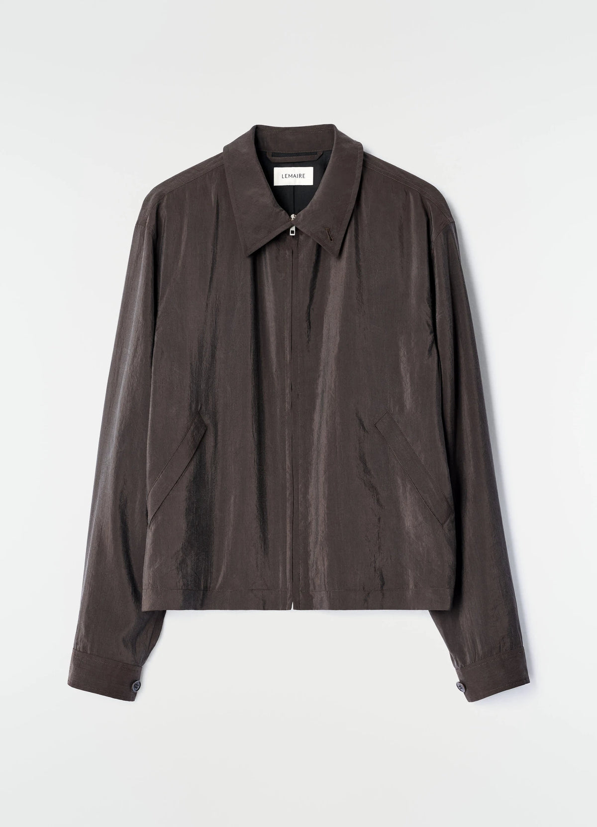 Light Zipped Blouson Licorice_7