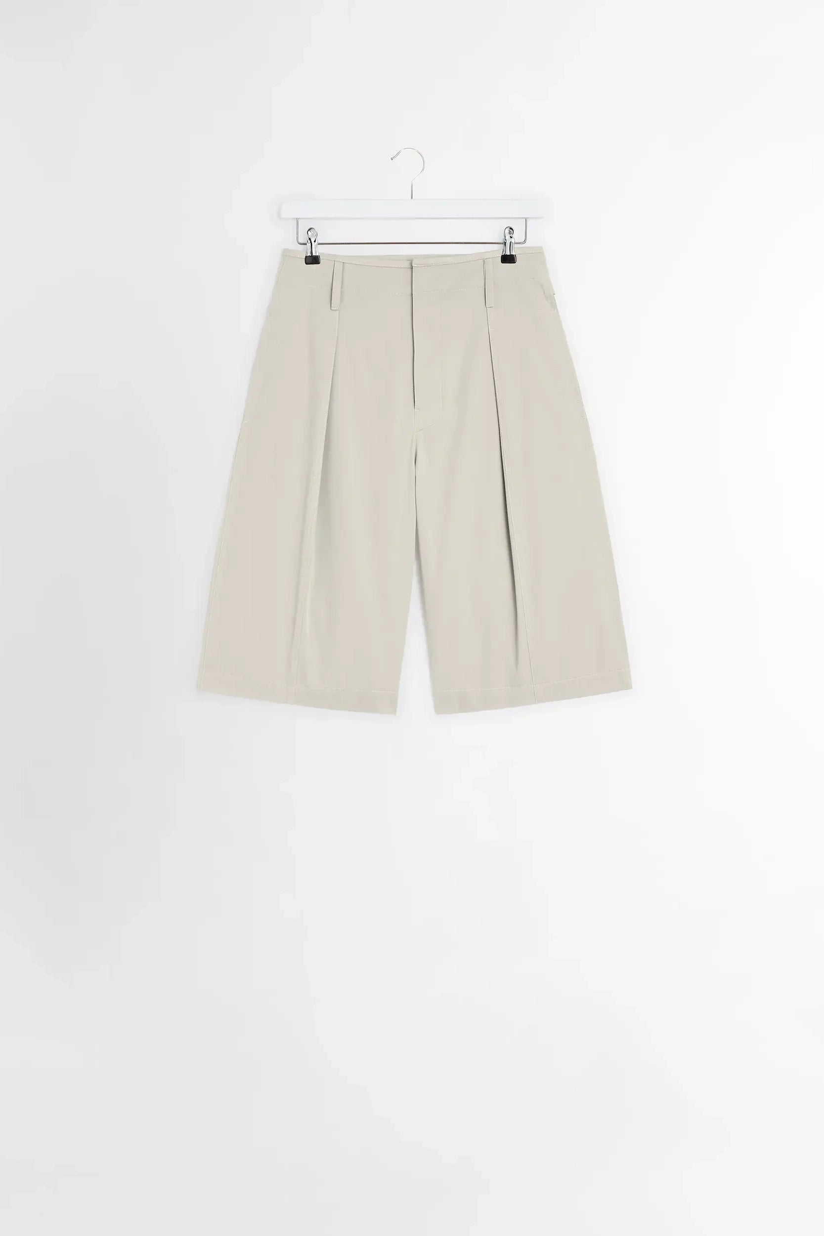 Maxi Pleated Bermuda Light Sage_4